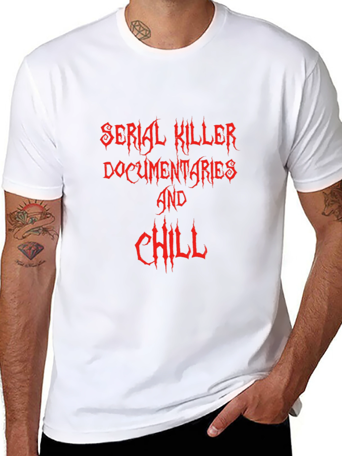 Serial Killer Documentaries & Chill Graphic Tee
