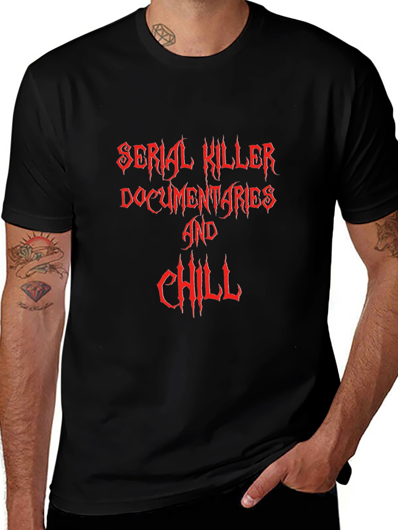 Serial Killer Documentaries & Chill Graphic Tee