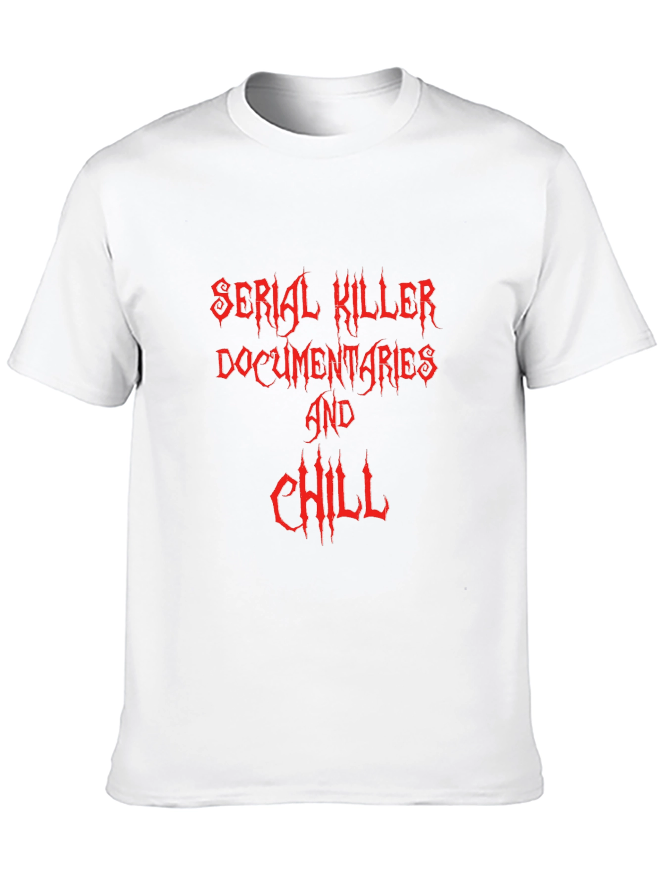 Serial Killer Documentaries & Chill Graphic Tee