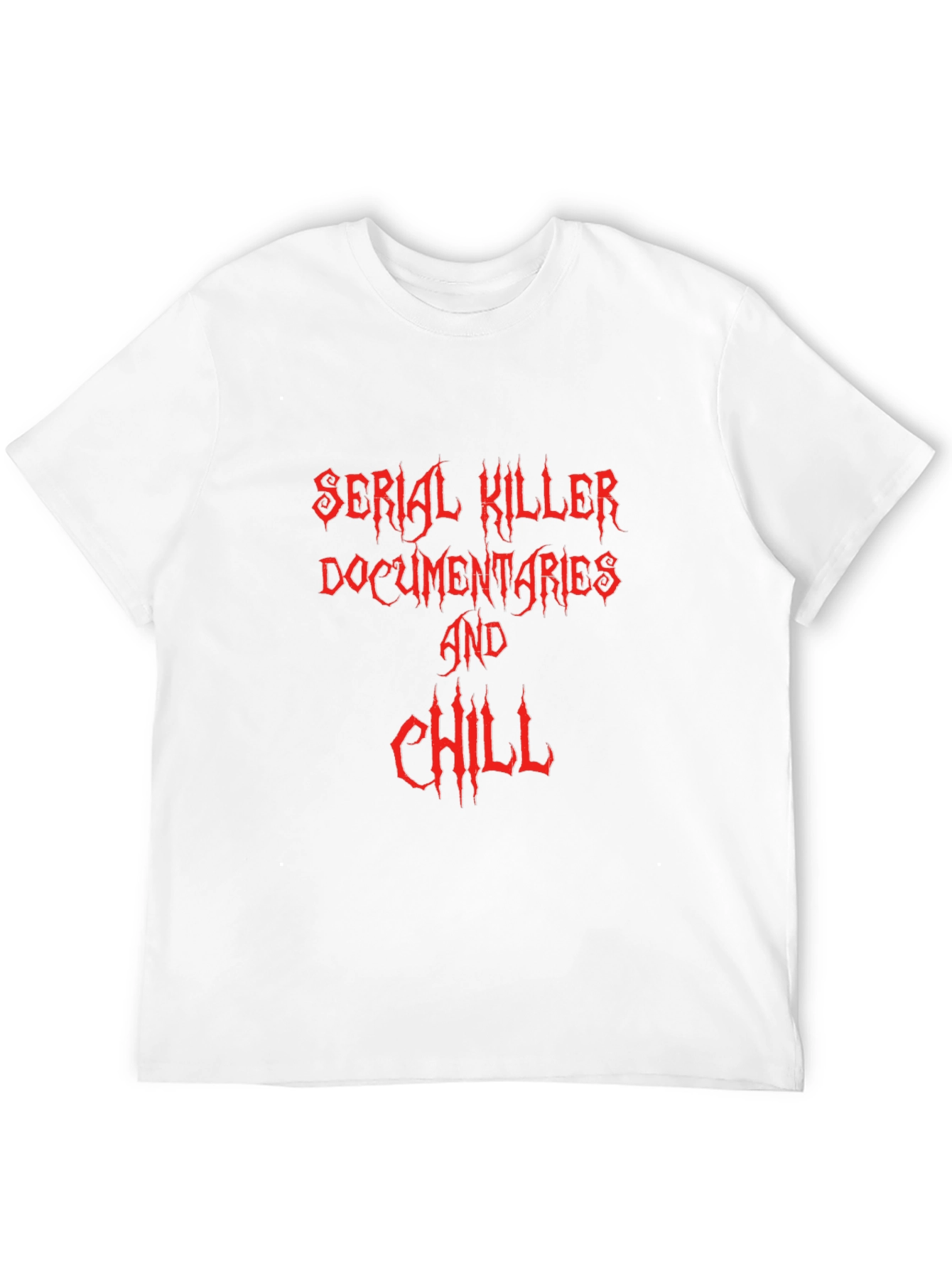 Serial Killer Documentaries & Chill Graphic Tee
