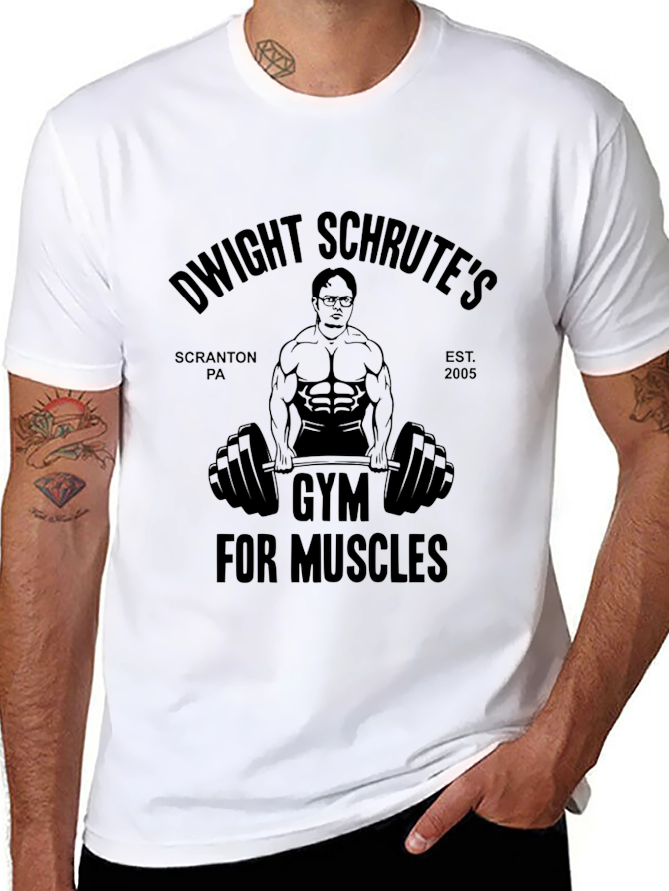 Dwight Schrute Gym for Muscles T-Shirt