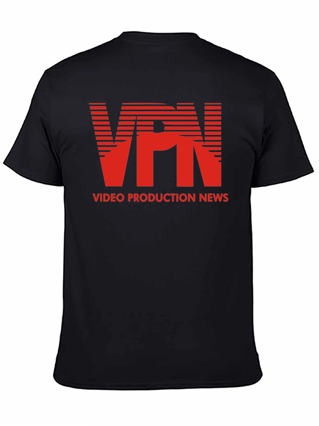VPN Video Production News Black T-Shirt