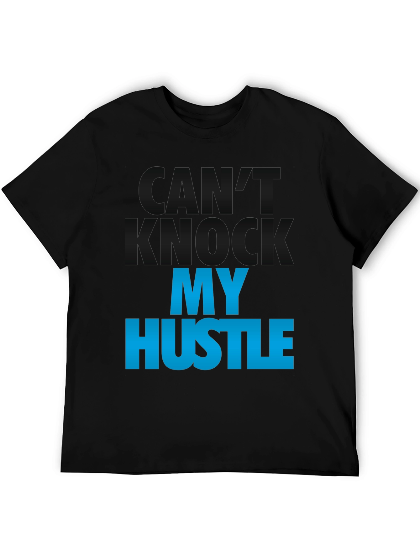Hustle Graphic Tee - Mens Black T-Shirt