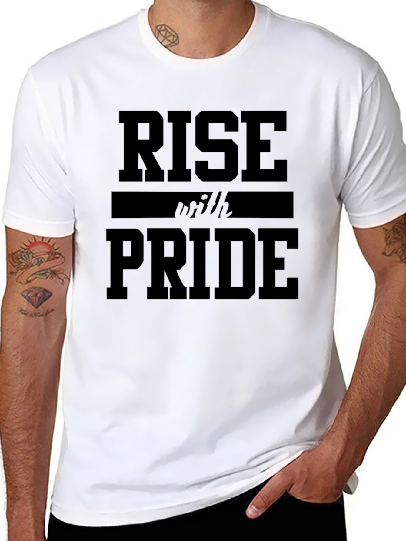 Rise with Pride Graphic Tee