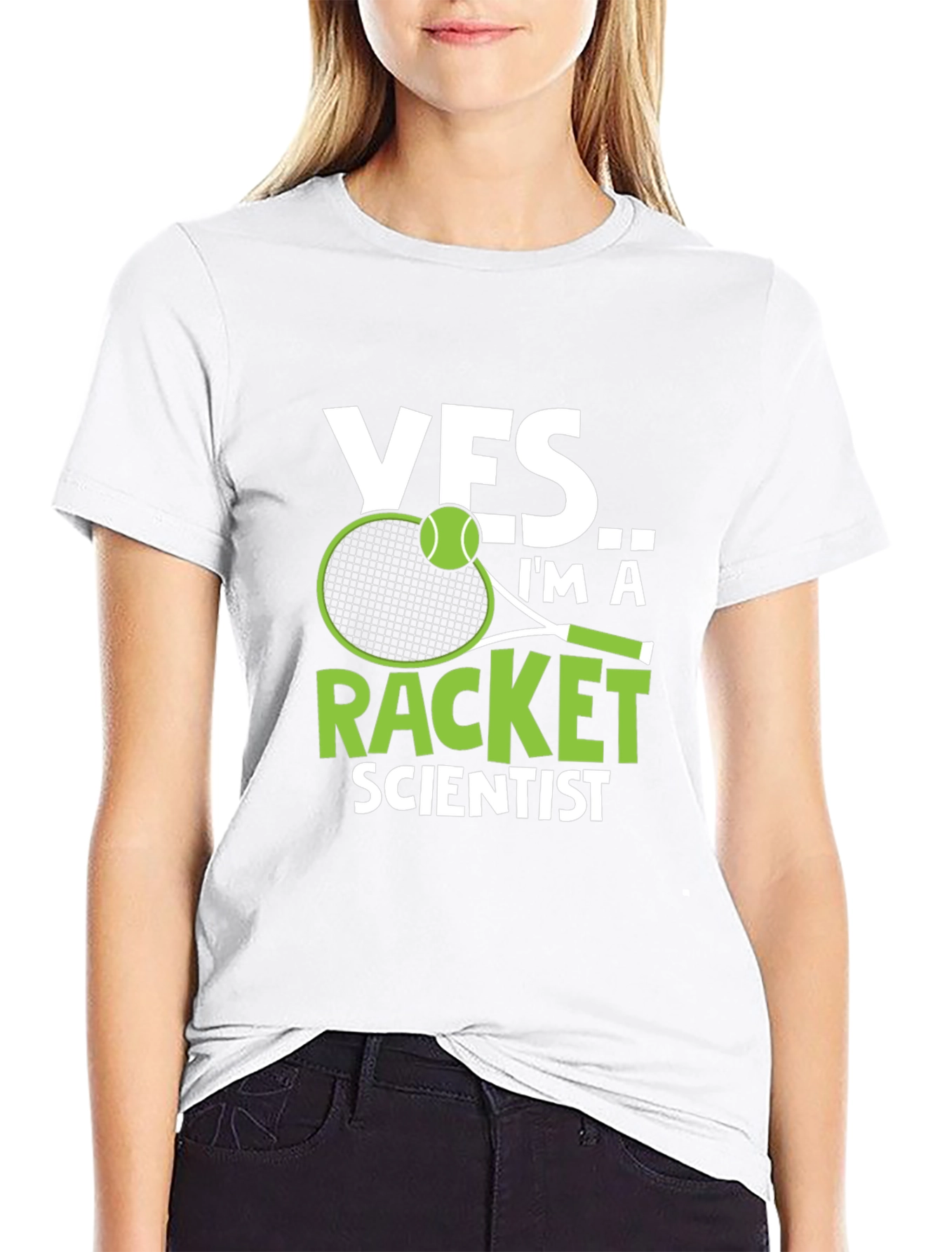 Yes Im a Racket Scientist T-Shirt