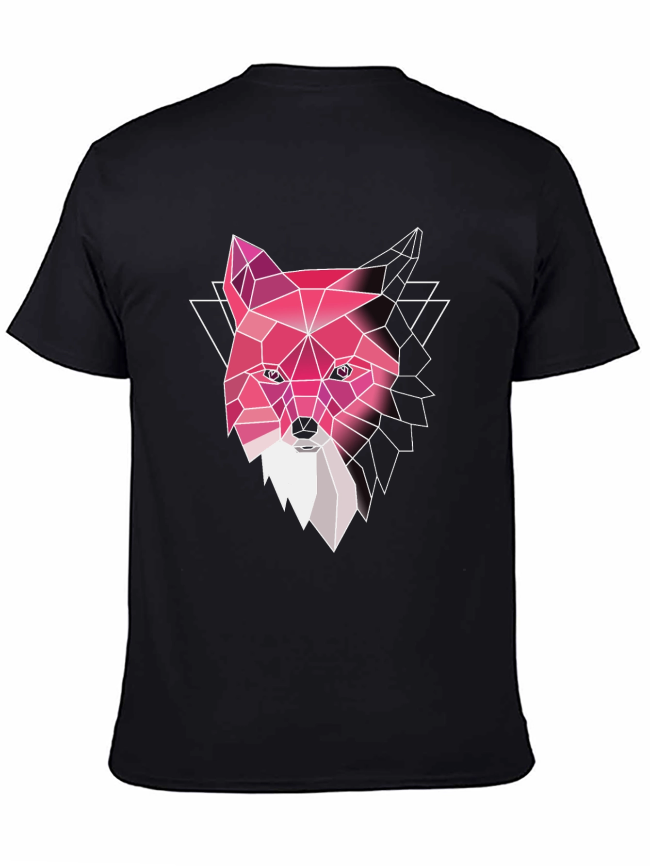 Geometric Fox T-Shirt - Modern Graphic Tee
