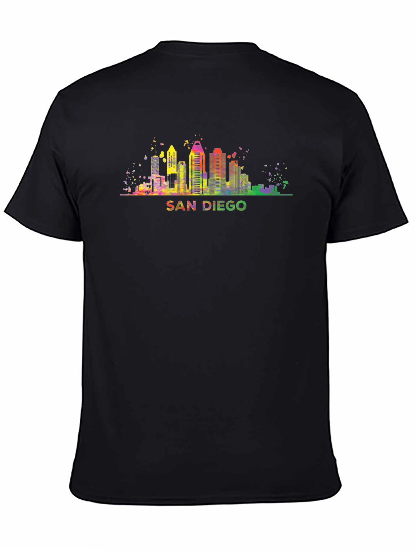San Diego Skyline Graphic T-Shirt