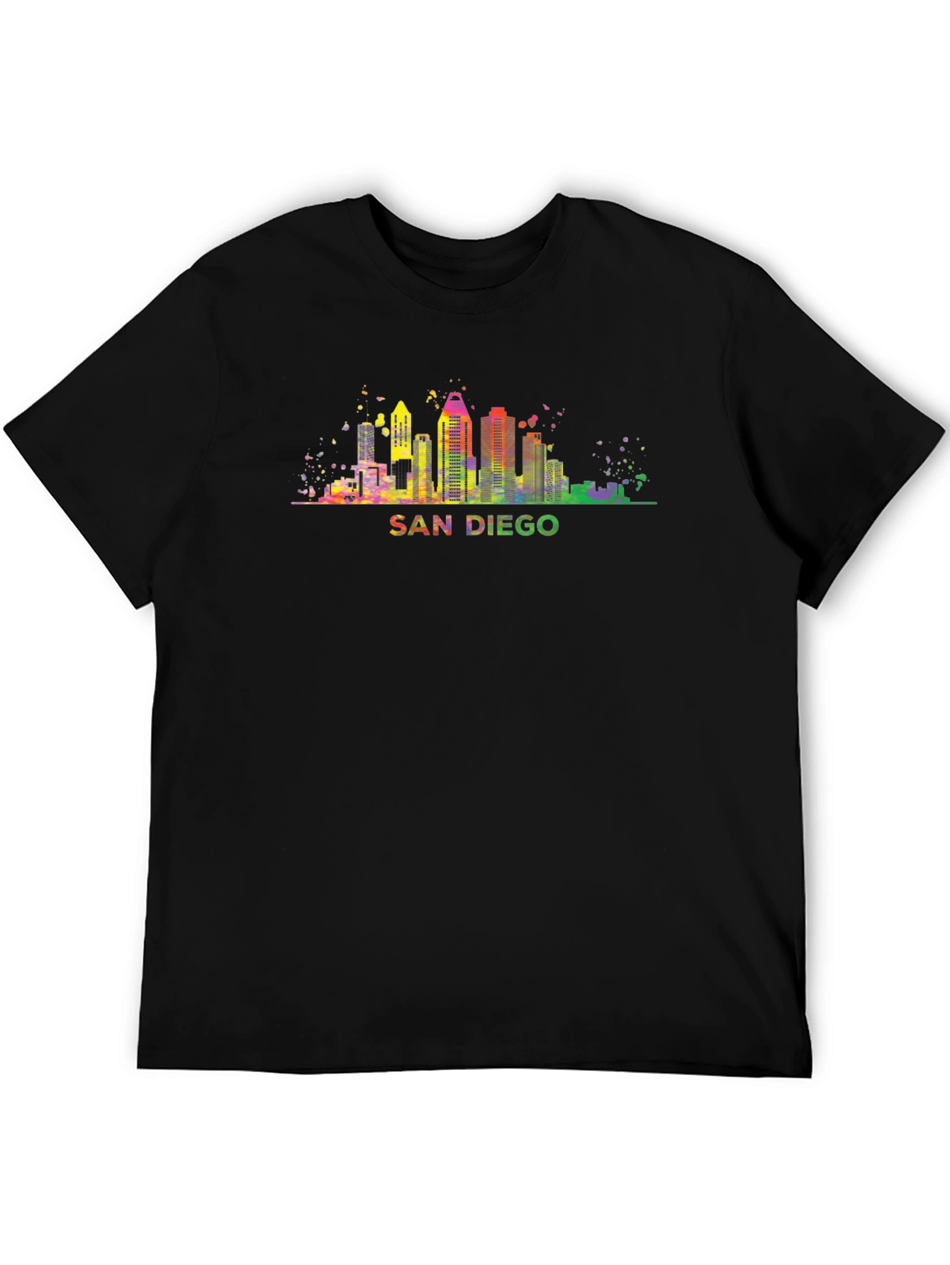San Diego Skyline Graphic T-Shirt