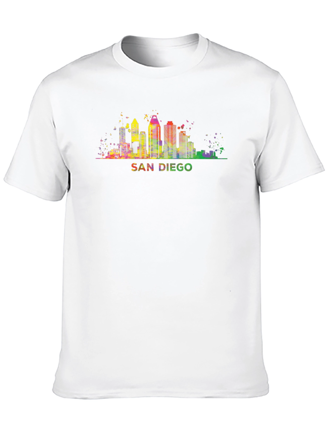 San Diego Skyline Graphic T-Shirt