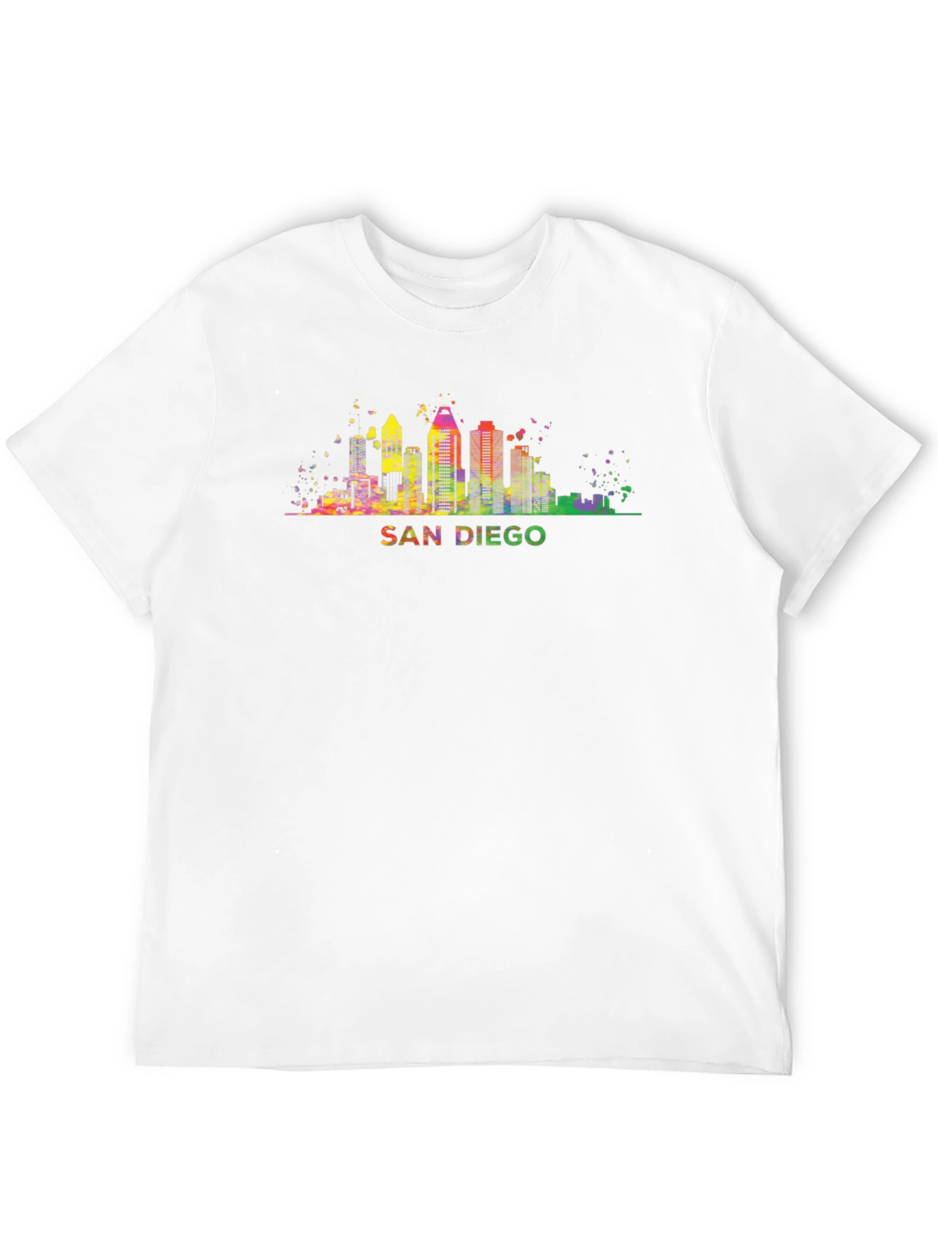 San Diego Skyline Graphic T-Shirt