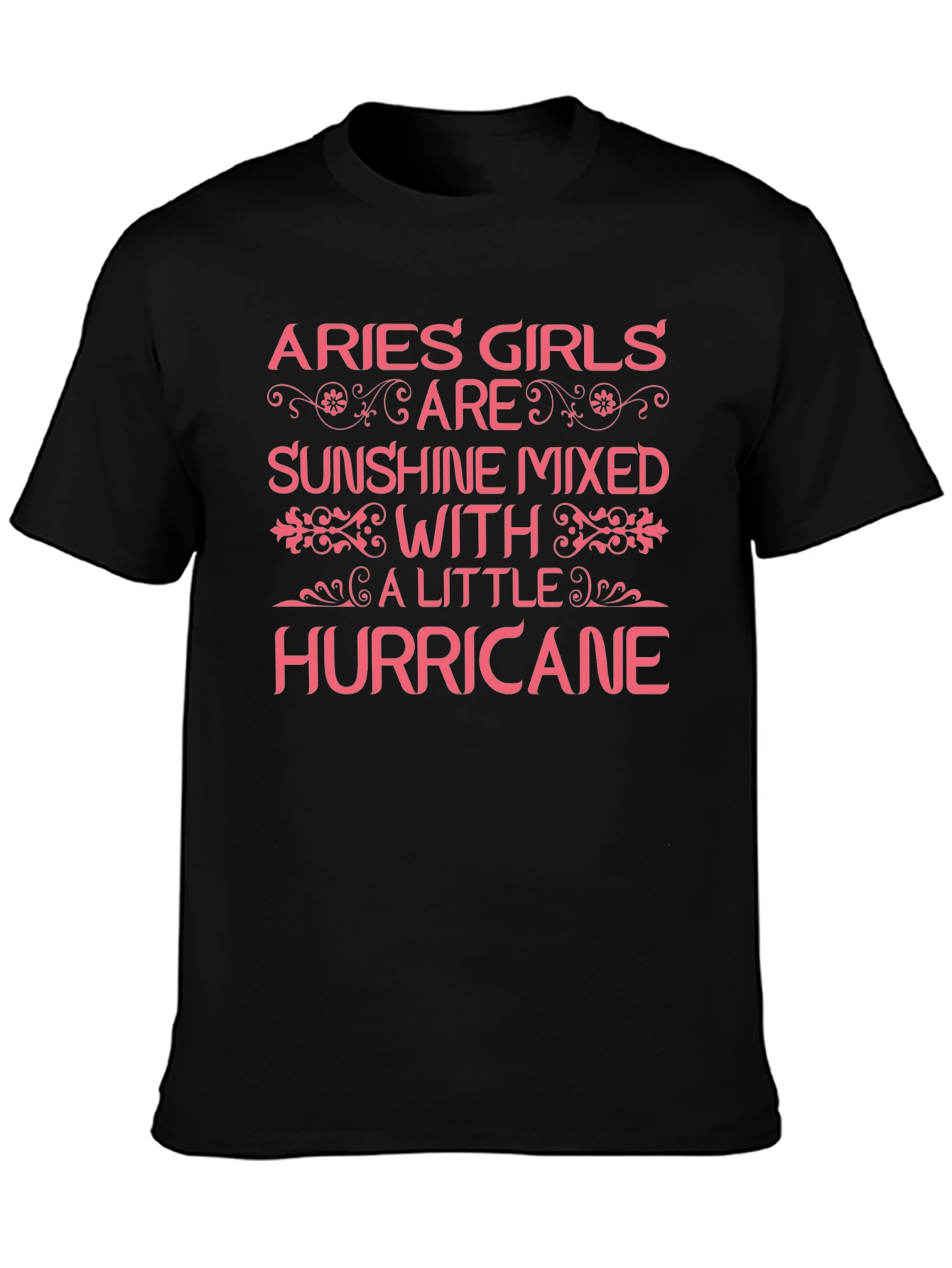 Aries Girls Sunshine Hurricane Graphic Tee