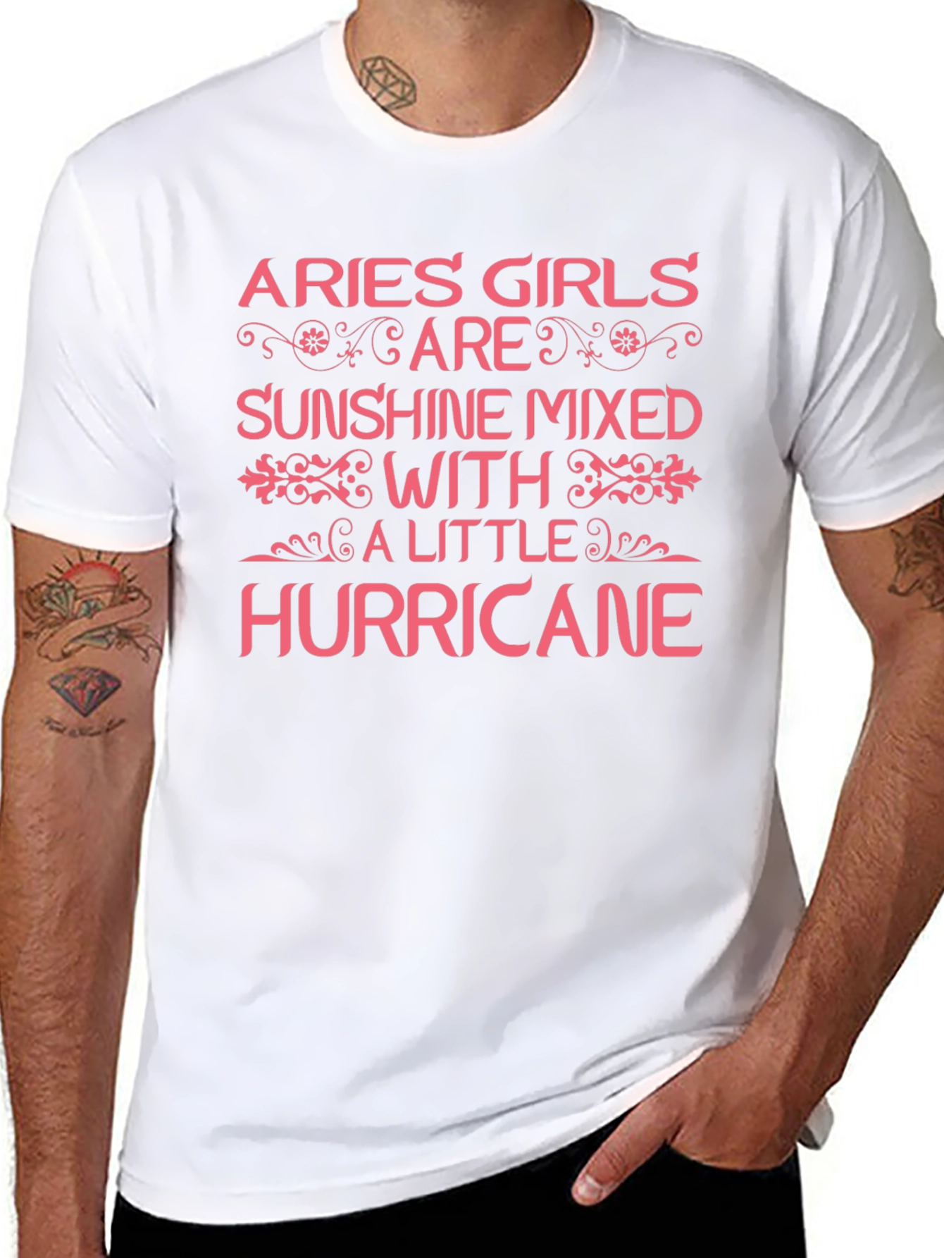 Aries Girls Sunshine Hurricane Graphic Tee