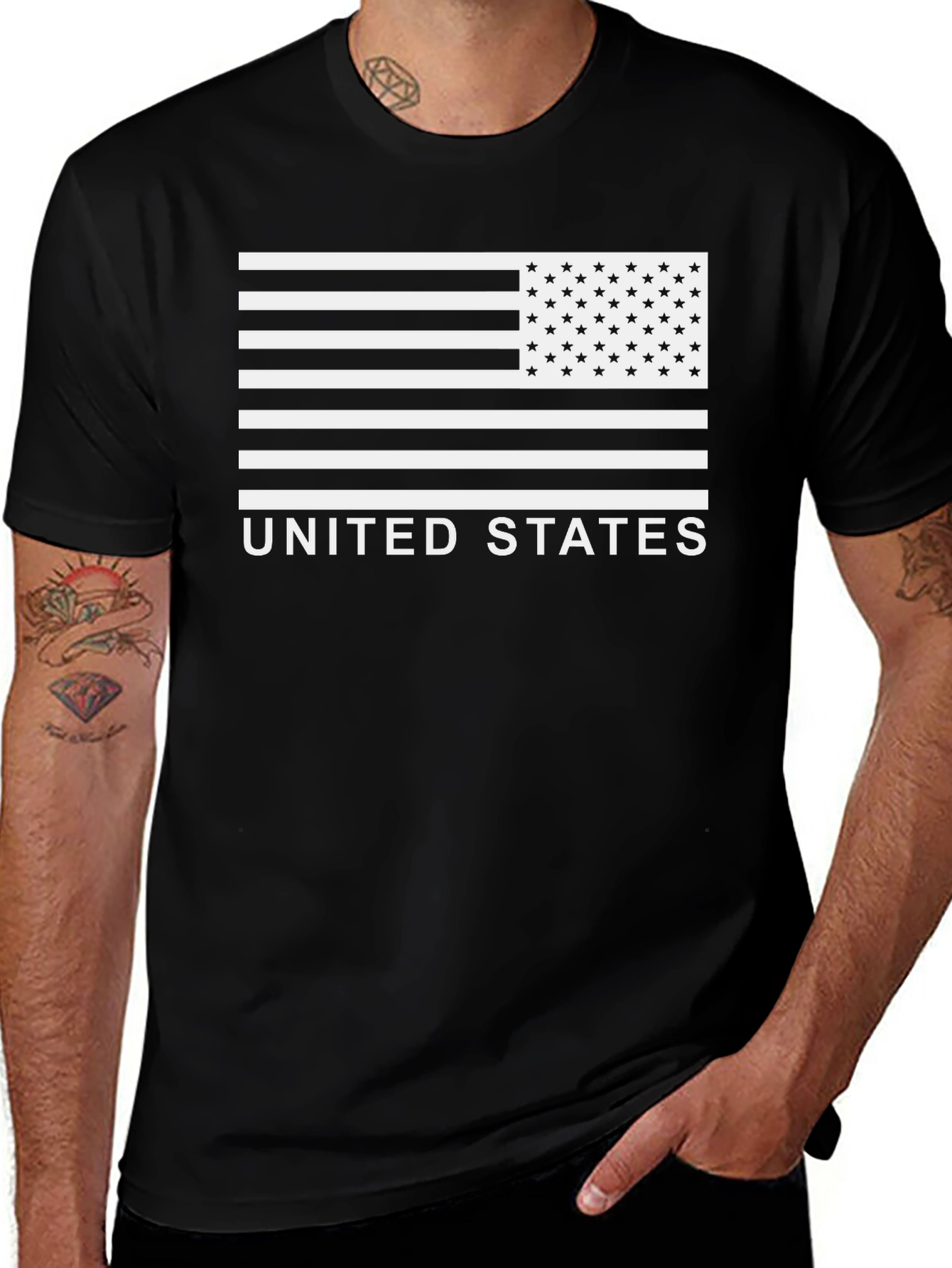 United States Flag T-Shirt - Patriotic Graphic Tee