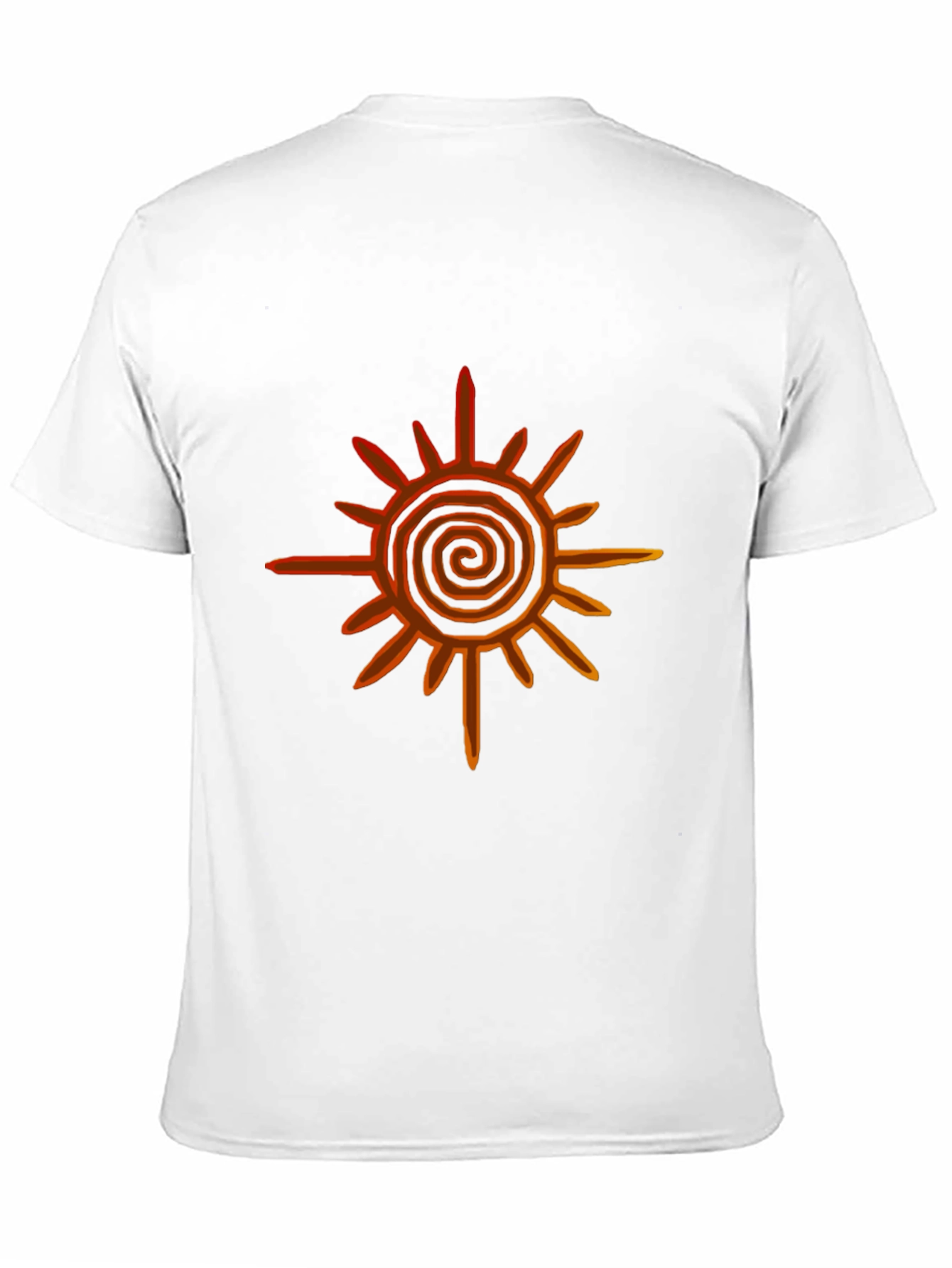 Tribal Sun Graphic Black T-Shirt