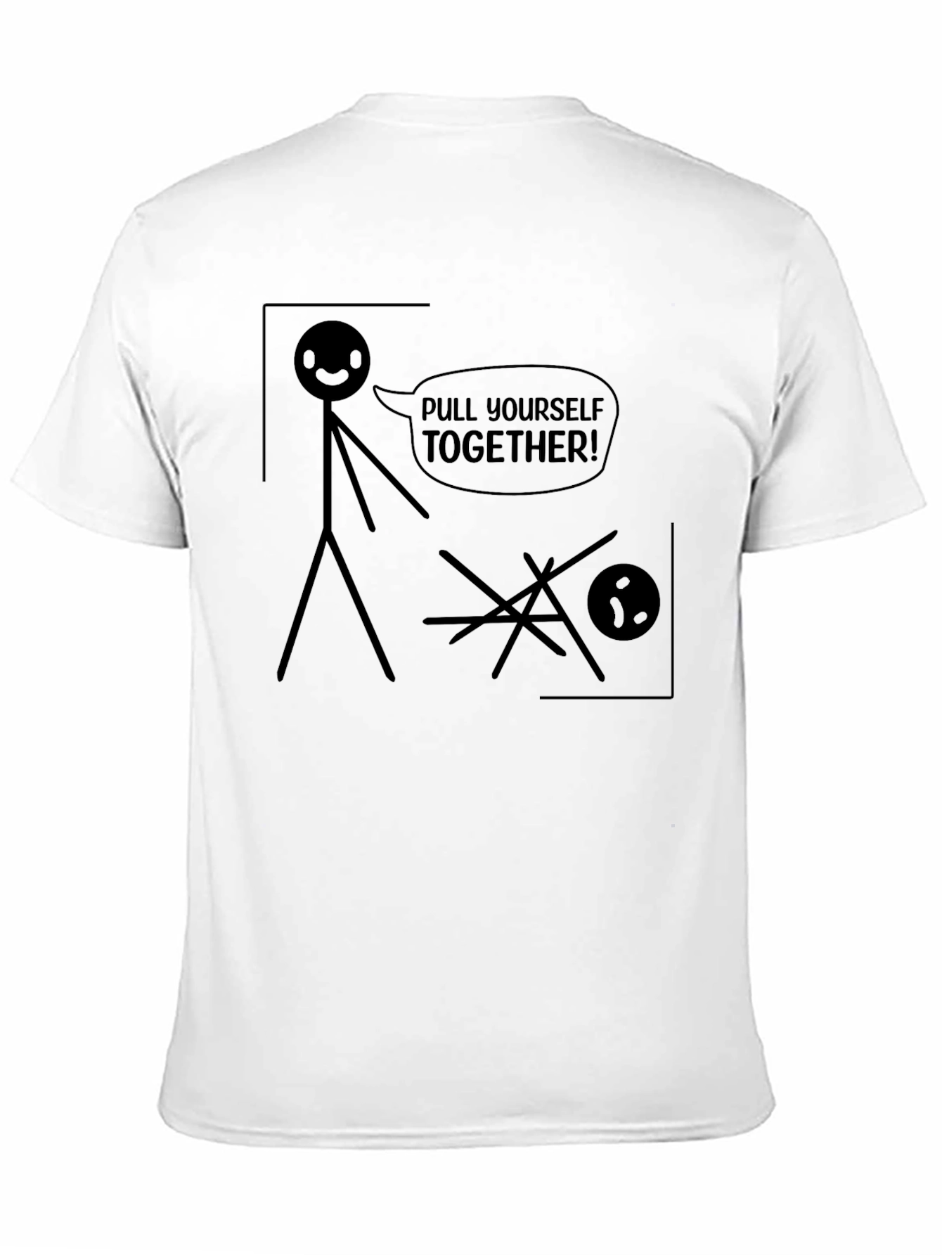 Pull Yourself Together Funny Graphic Tee