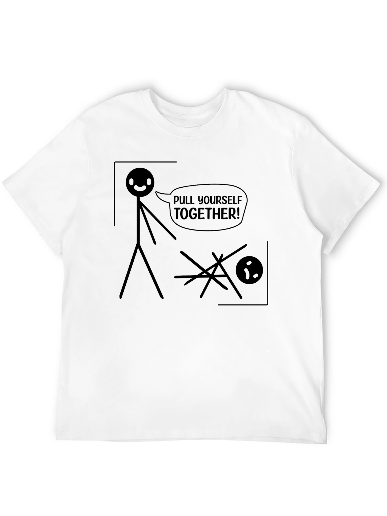Pull Yourself Together Funny Graphic Tee