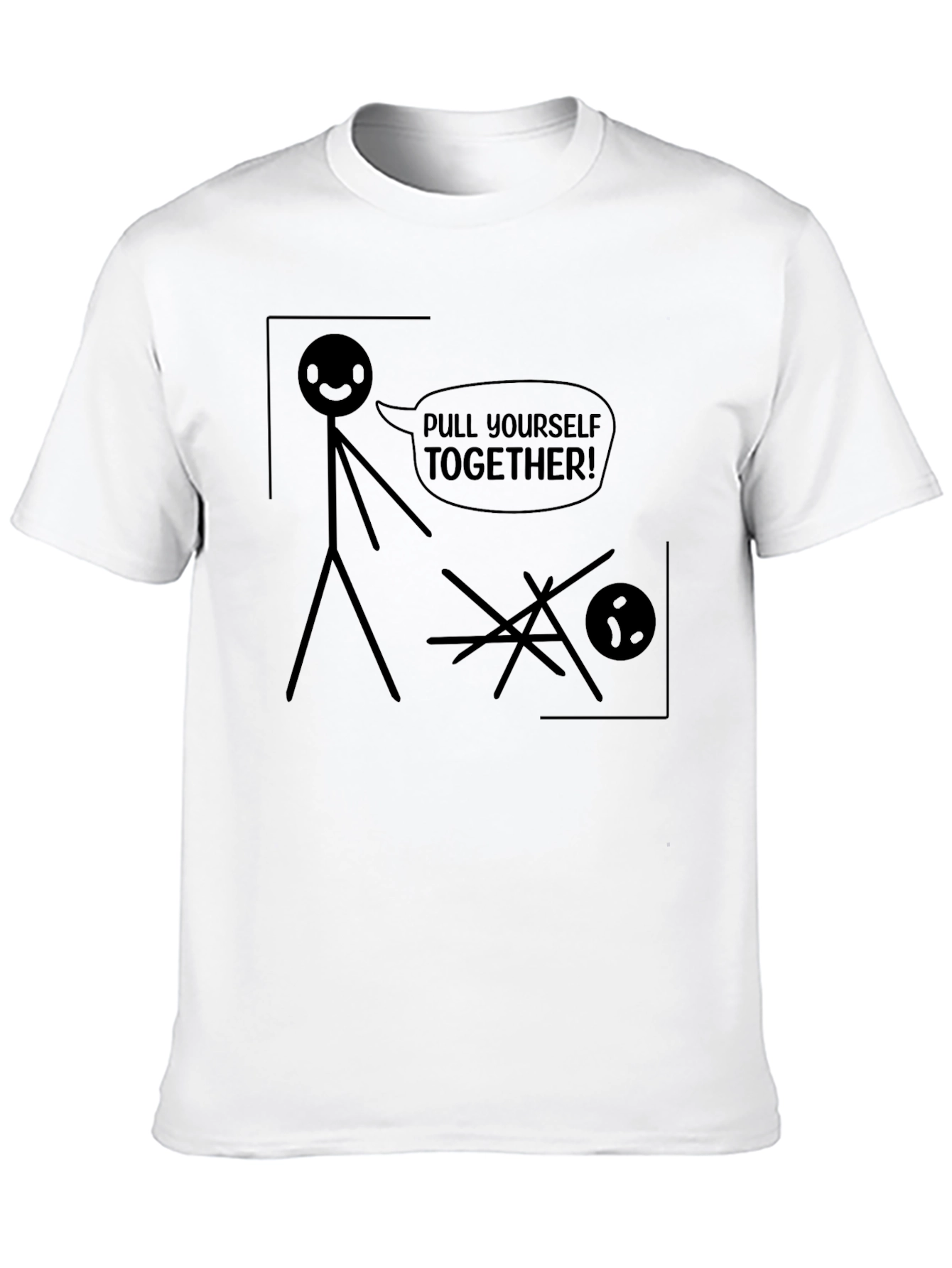 Pull Yourself Together Funny Graphic Tee