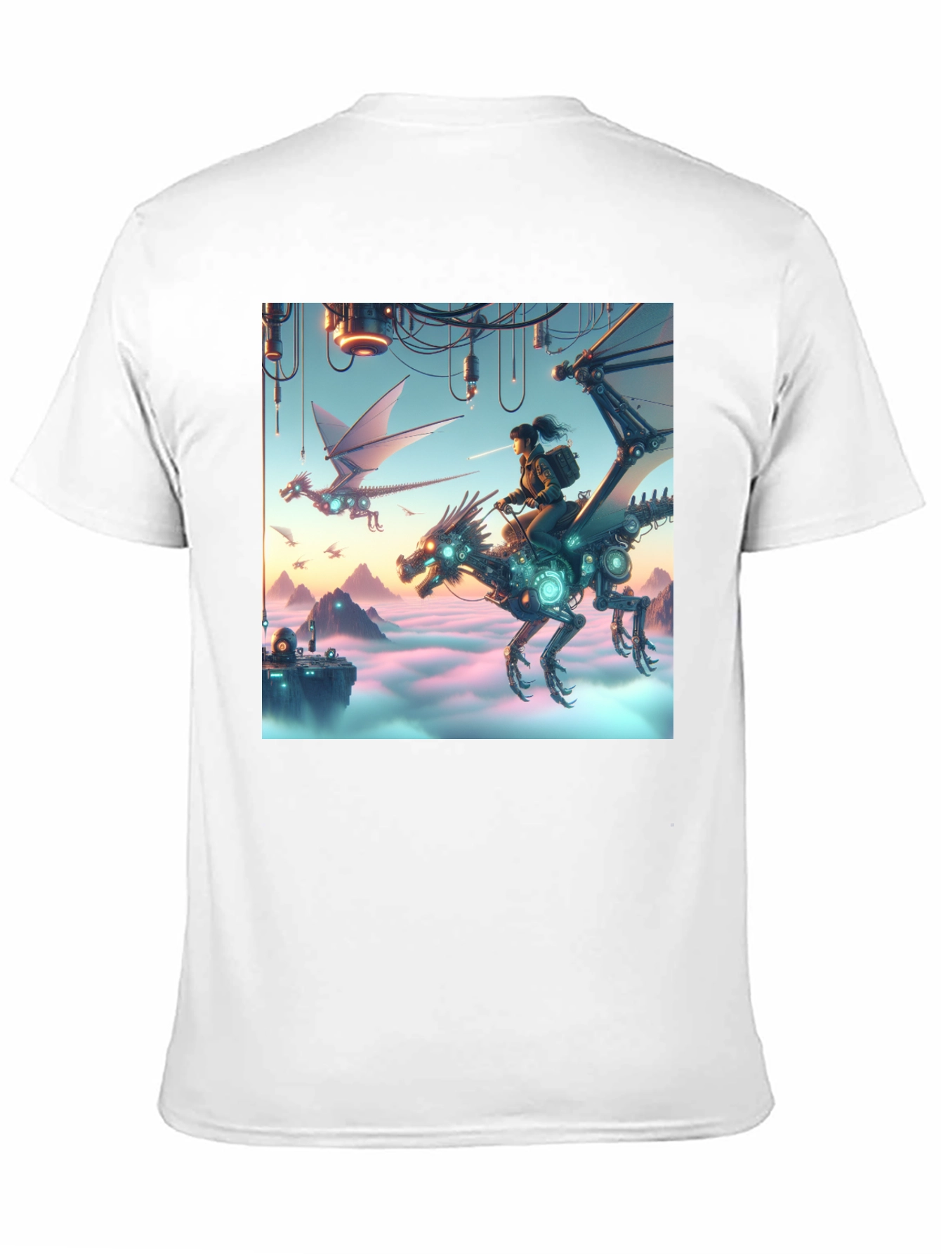 Steampunk Dragon Rider T-Shirt