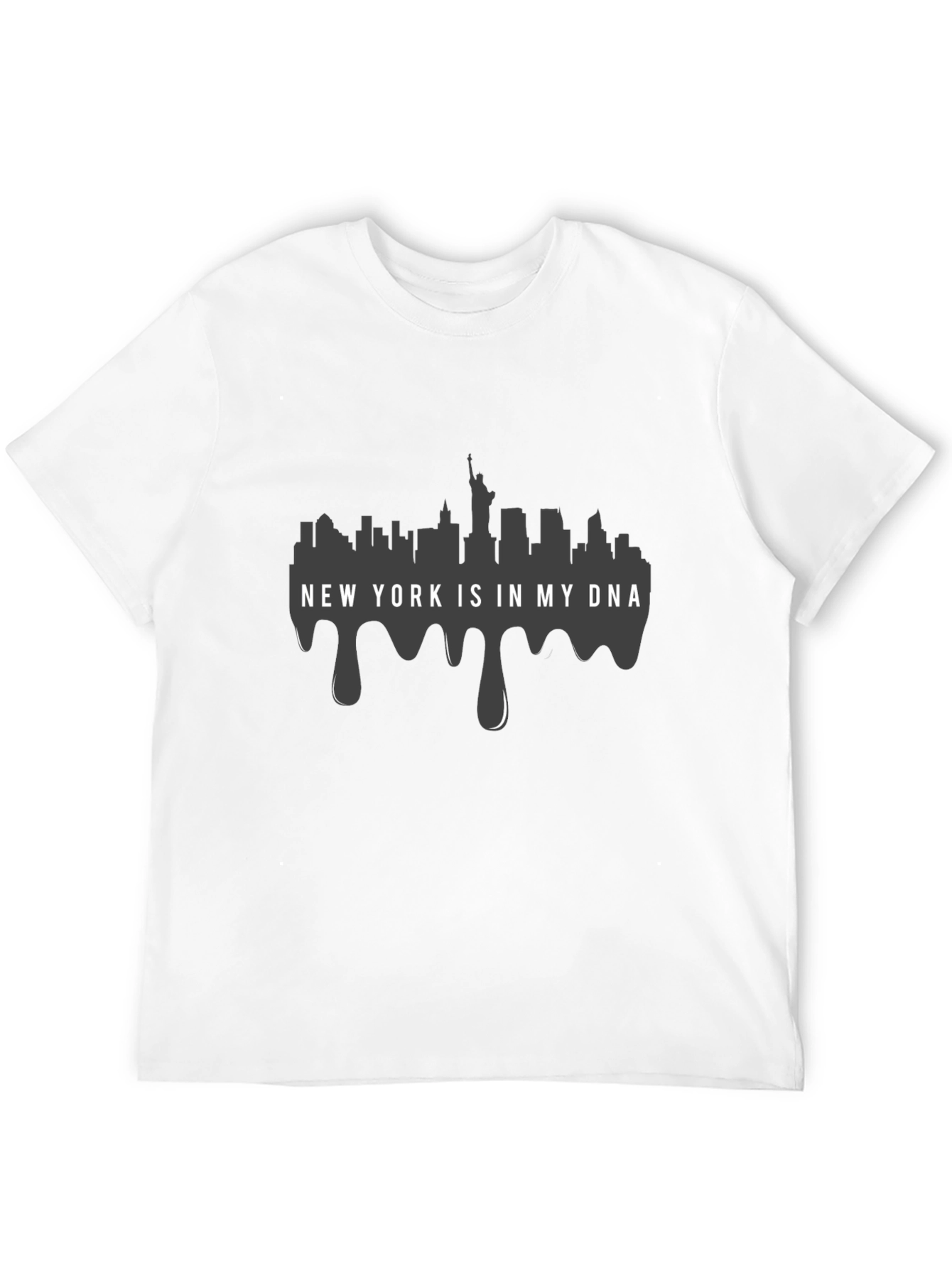 New York DNA Graphic Tee - Black