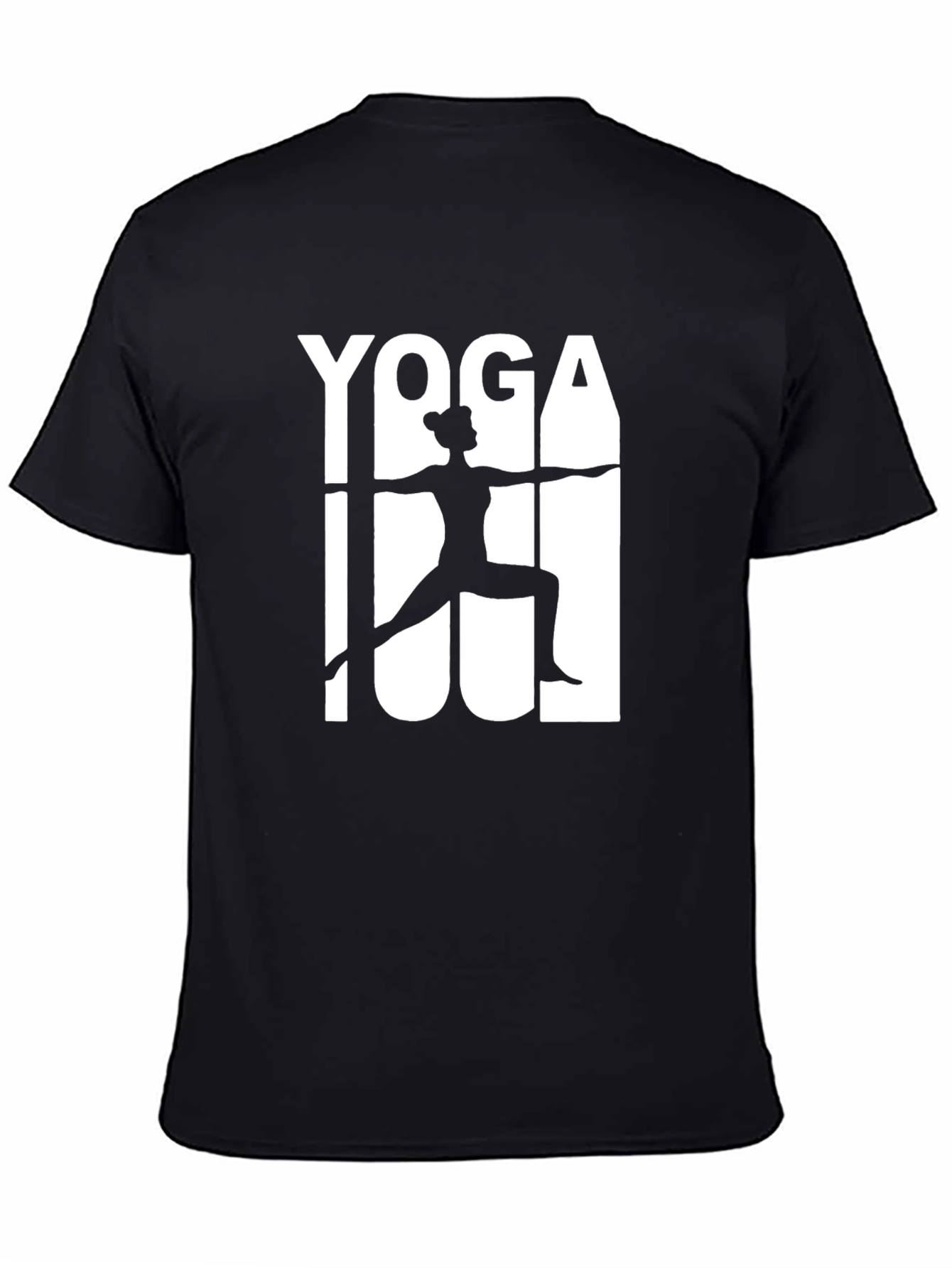 Yoga Graphic Black T-Shirt - Unisex