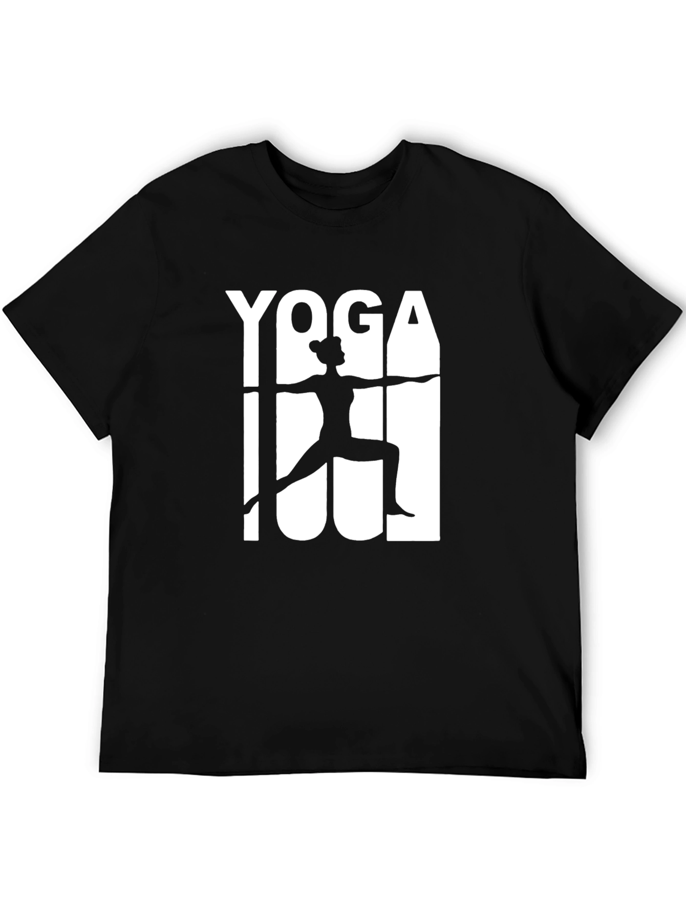 Yoga Graphic Black T-Shirt - Unisex