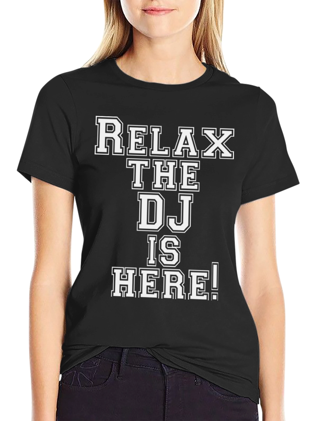 Relax The DJ Is Here! Graphic T-Shirt