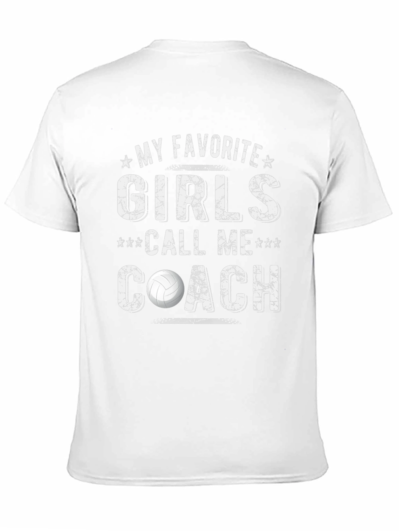 My Favorite Girls Call Me Coach Volleyball T-Shirt