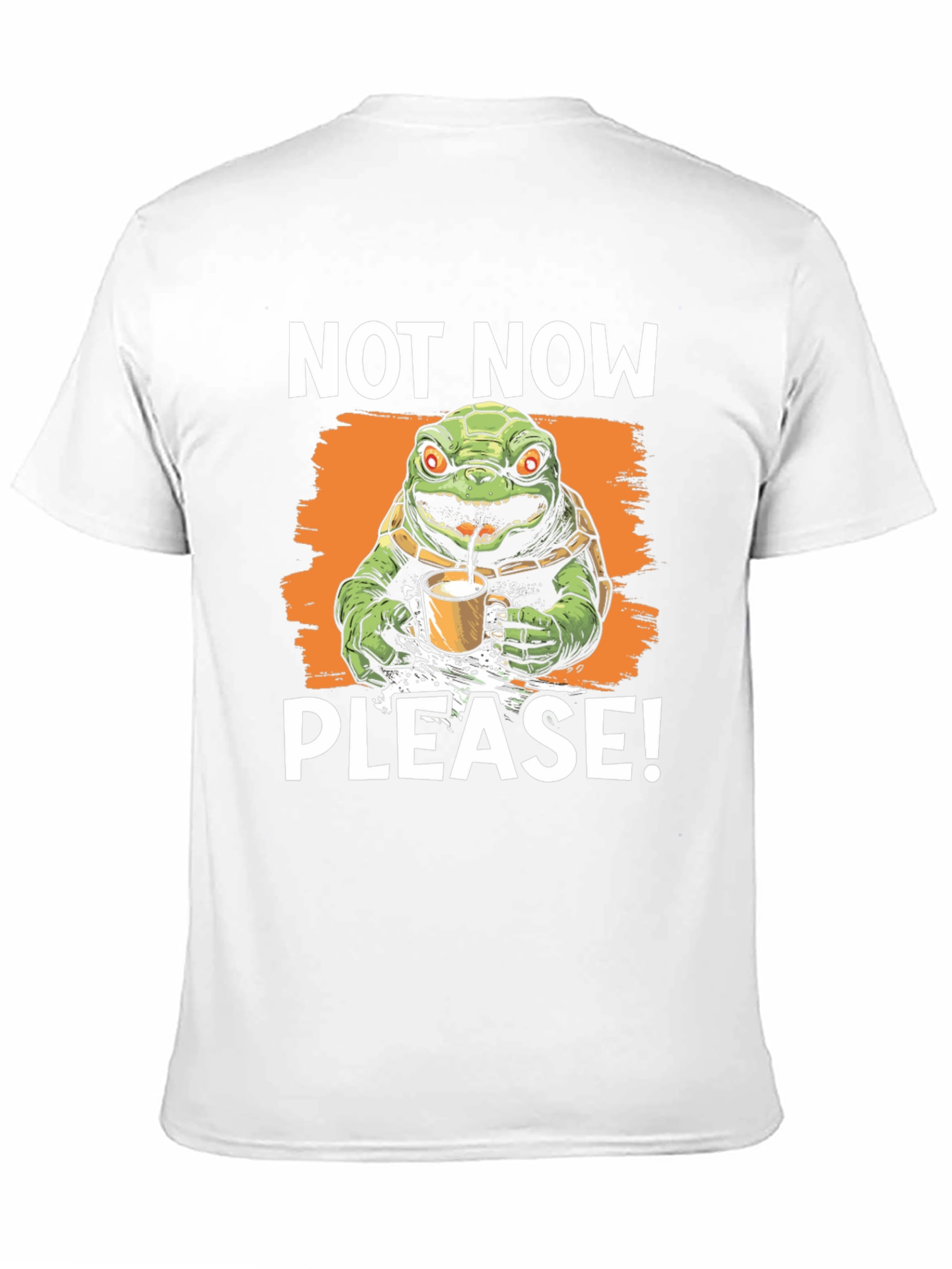 Not Now Please! Turtle T-Shirt
