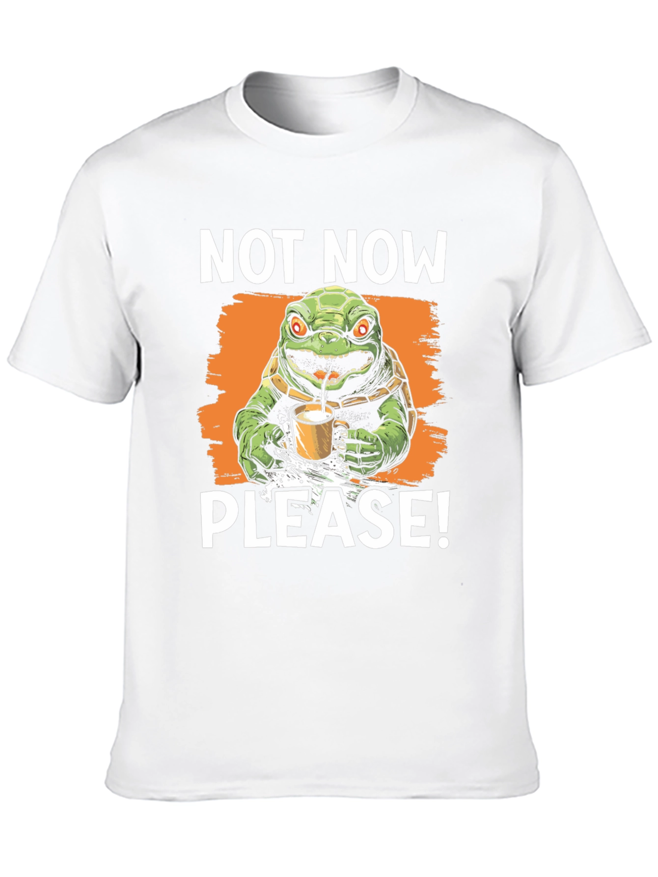 Not Now Please! Turtle T-Shirt
