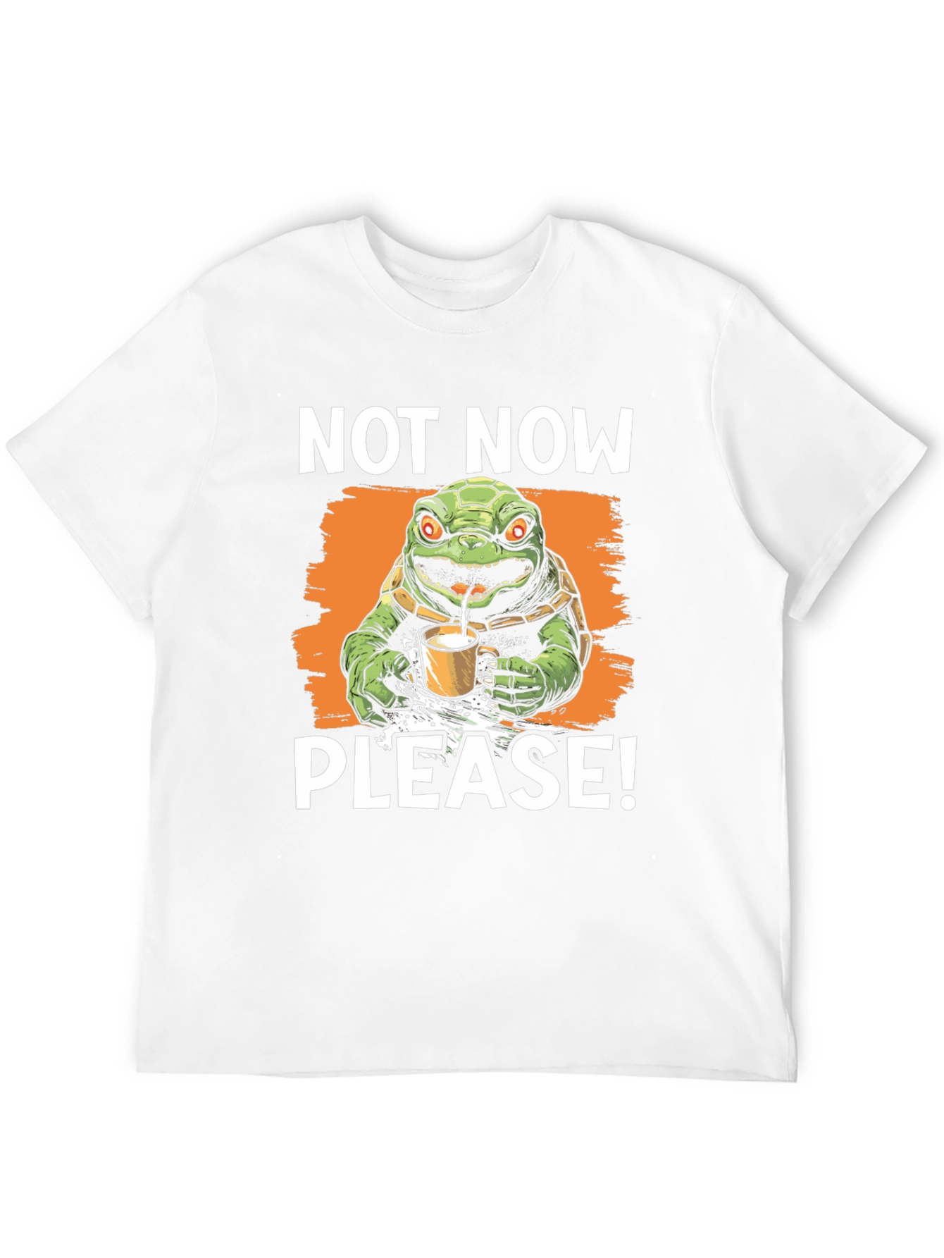 Not Now Please! Turtle T-Shirt