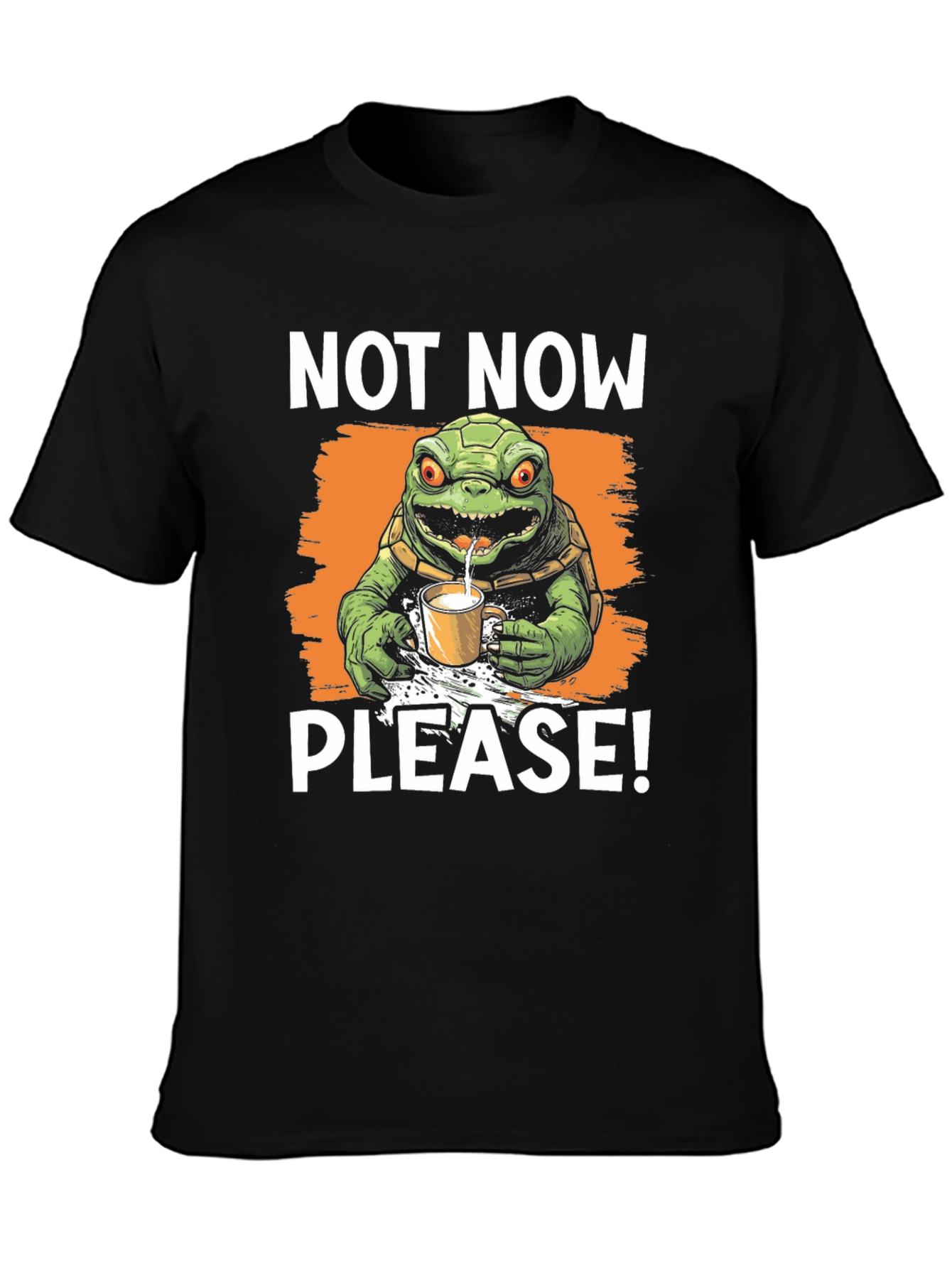 Not Now Please! Turtle T-Shirt