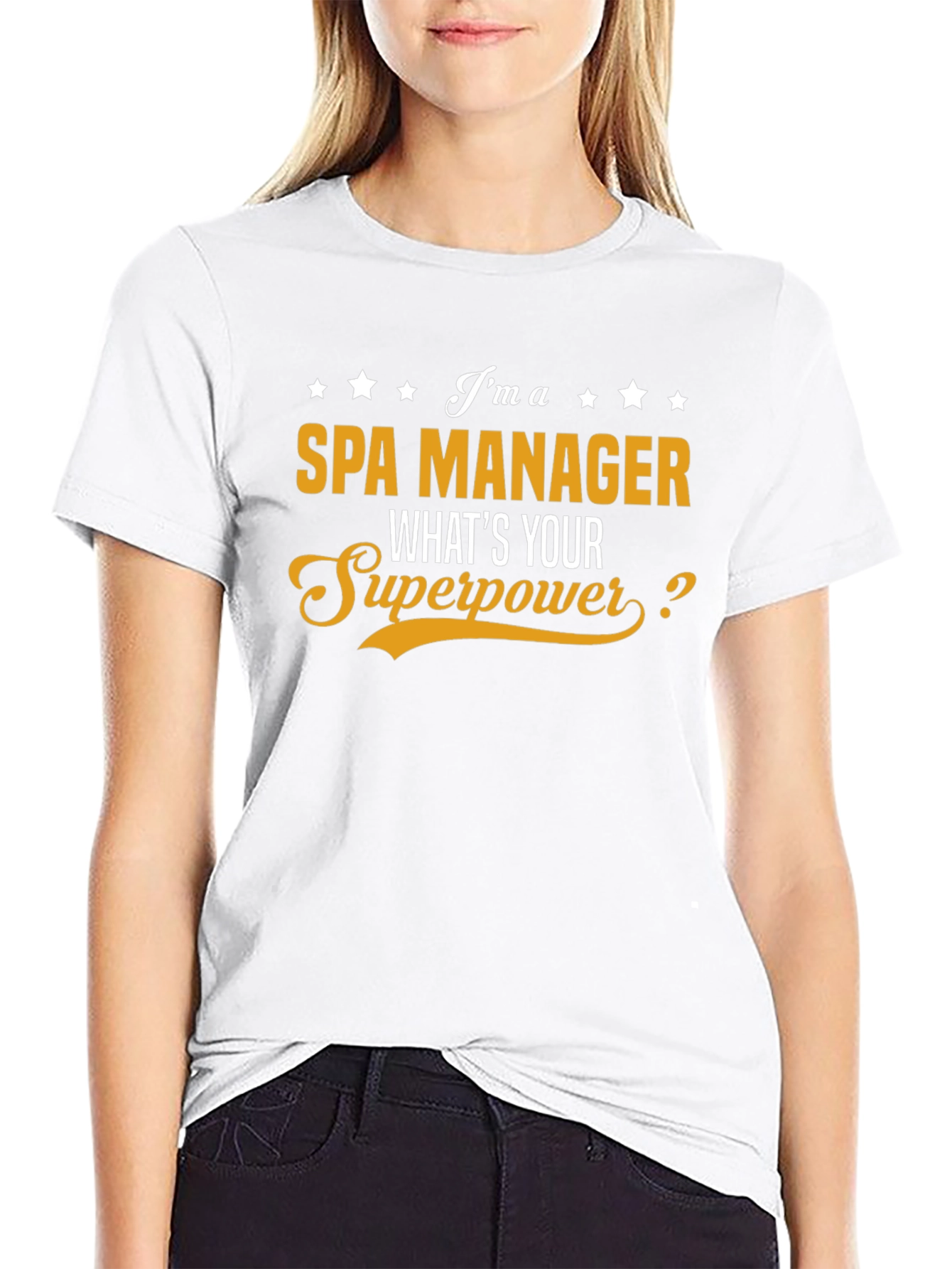 Spa Manager Superpower T-Shirt - Funny Gift!