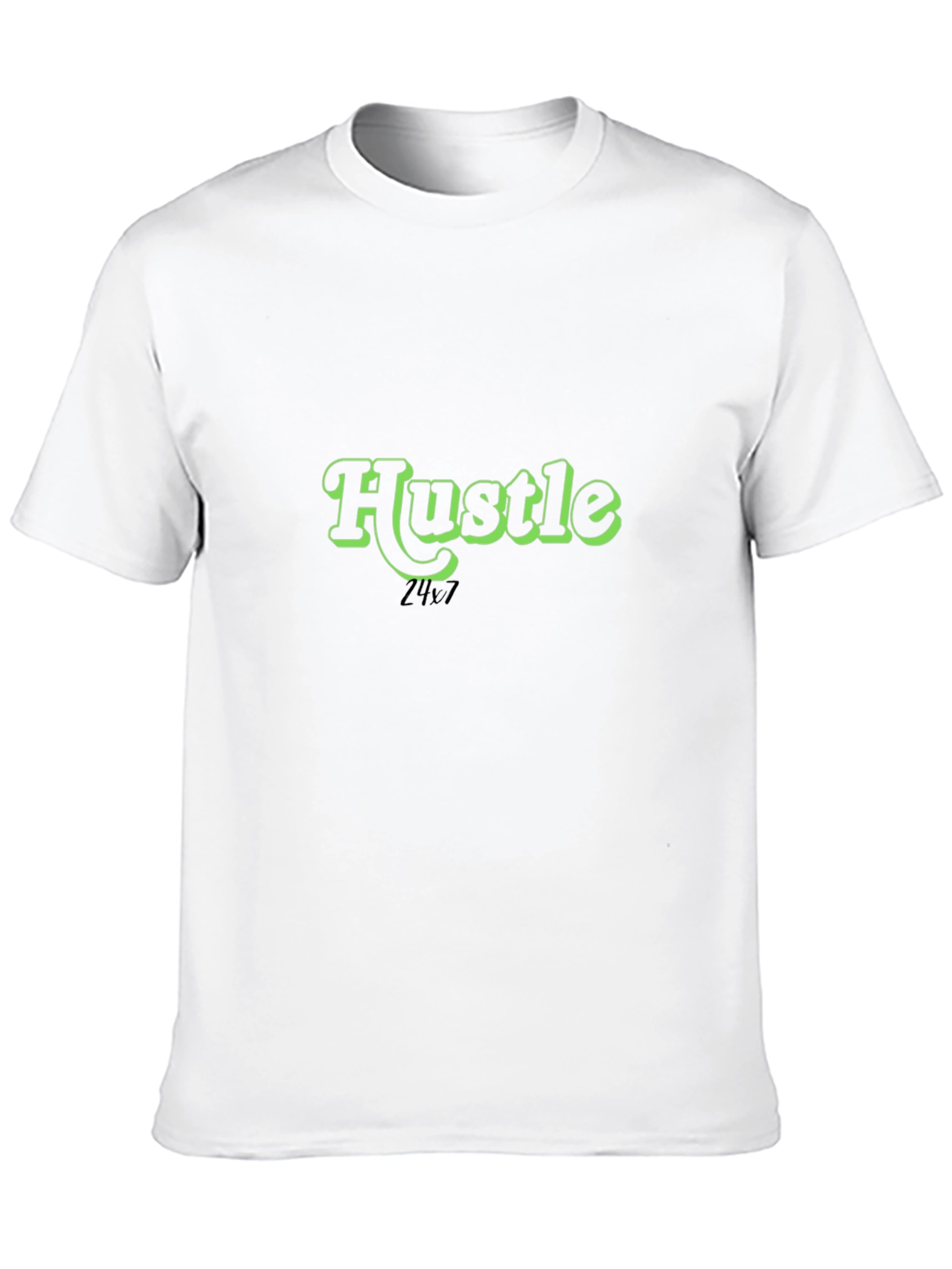 Hustle 24/7 Black T-Shirt