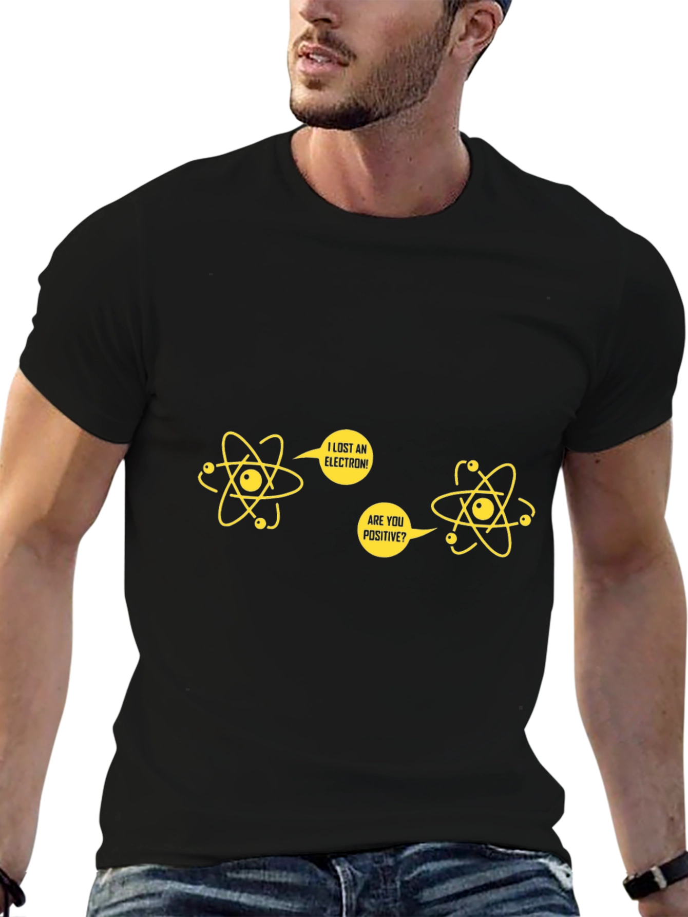 Funny Science Pun T-Shirt - I Lost An Electron!