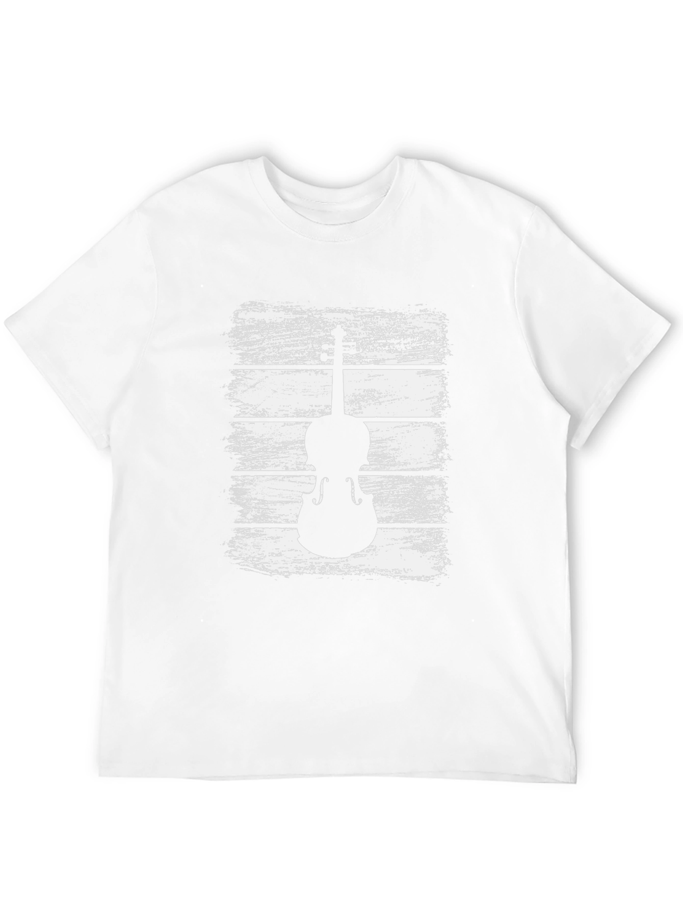 Violin Graphic Tee - Music Lovers T-Shirt