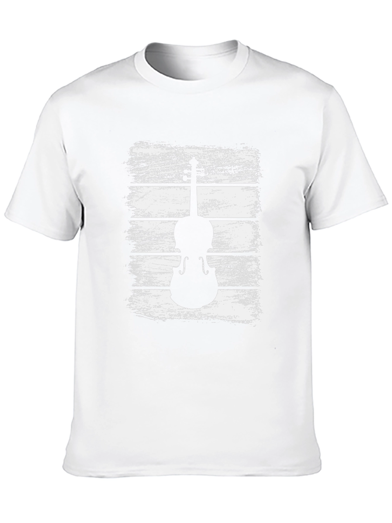 Violin Graphic Tee - Music Lovers T-Shirt