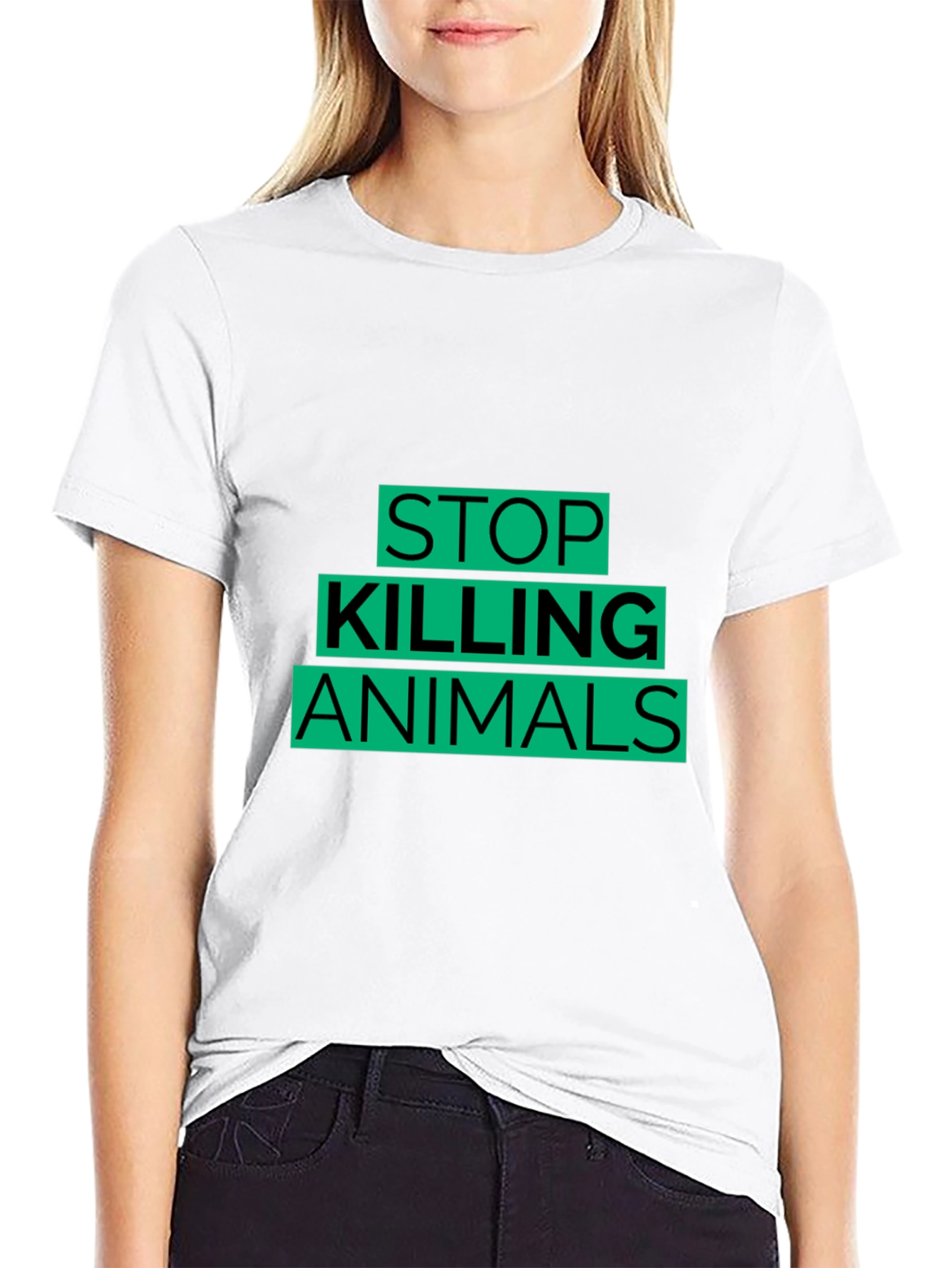Stop Killing Animals Graphic Tee