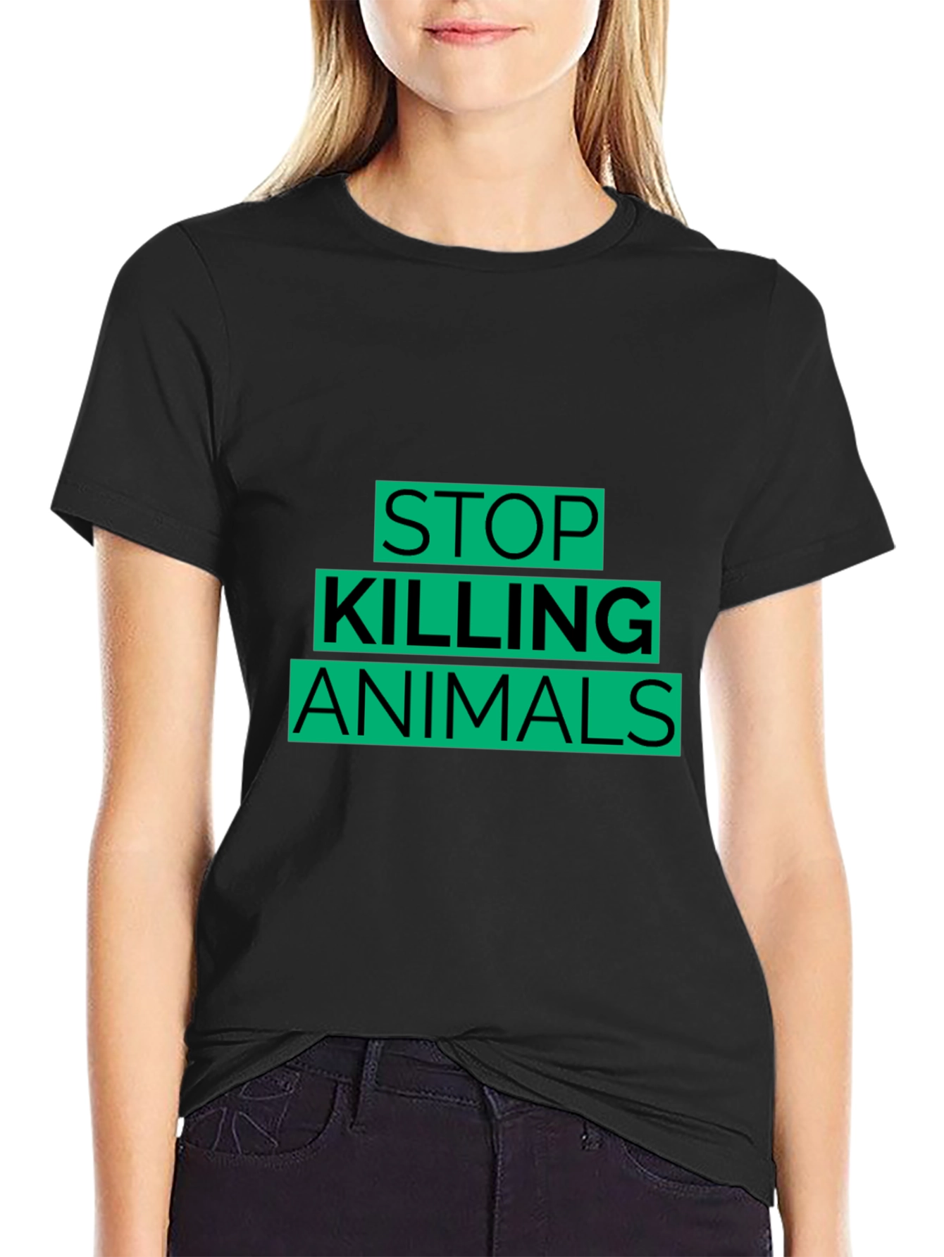 Stop Killing Animals Graphic Tee