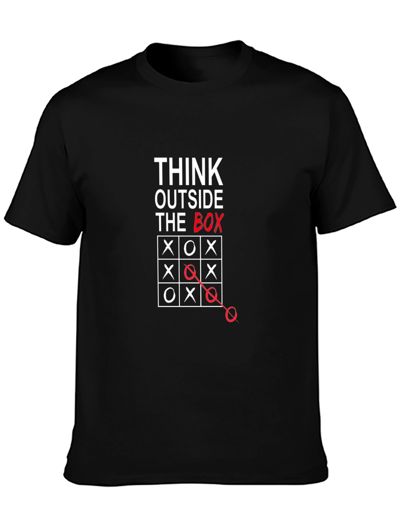 Think Outside The Box Graphic T-Shirt