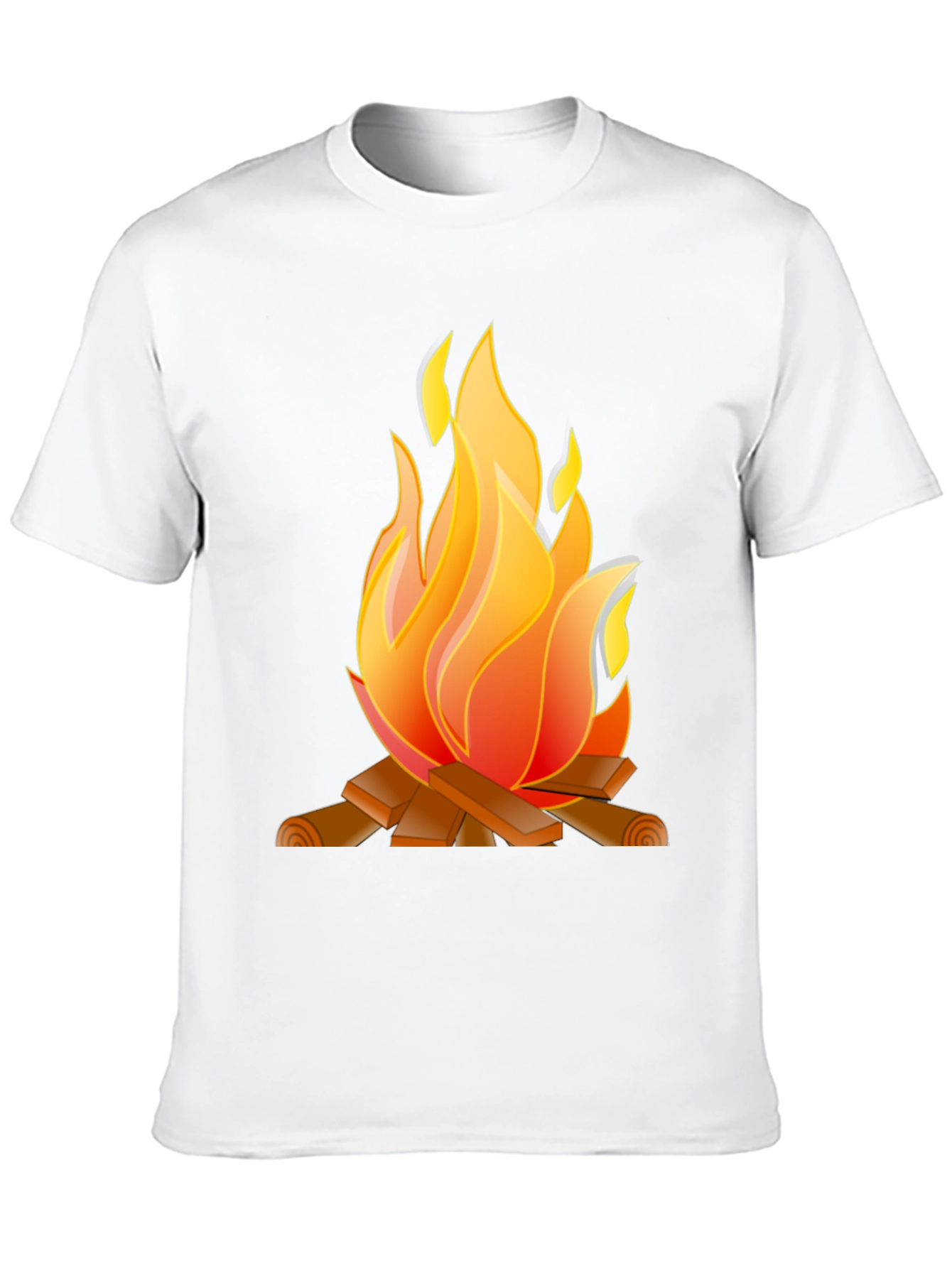 Campfire Graphic Tee - Cozy & Stylish