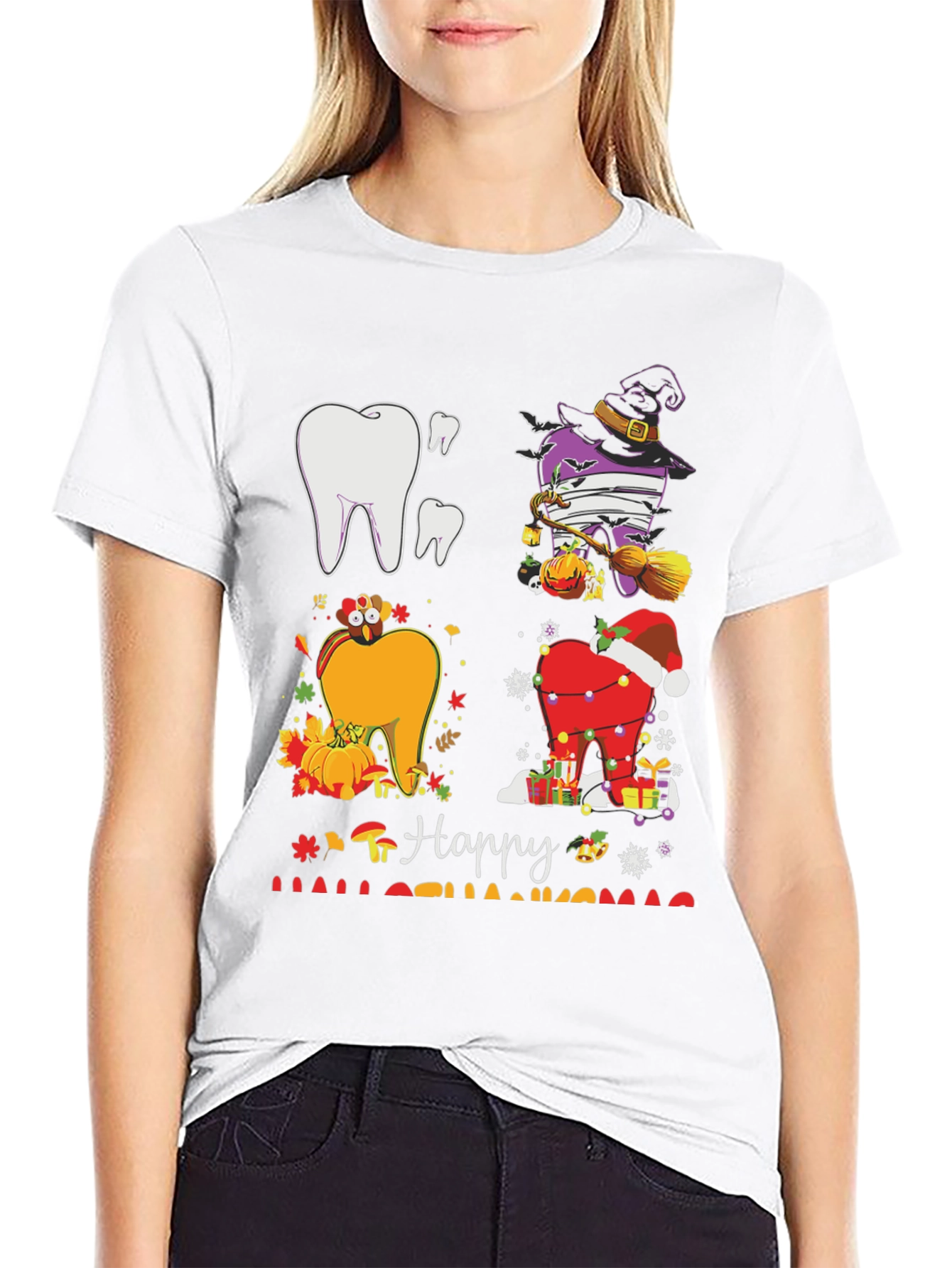 Happy Holidays Dentist T-Shirt