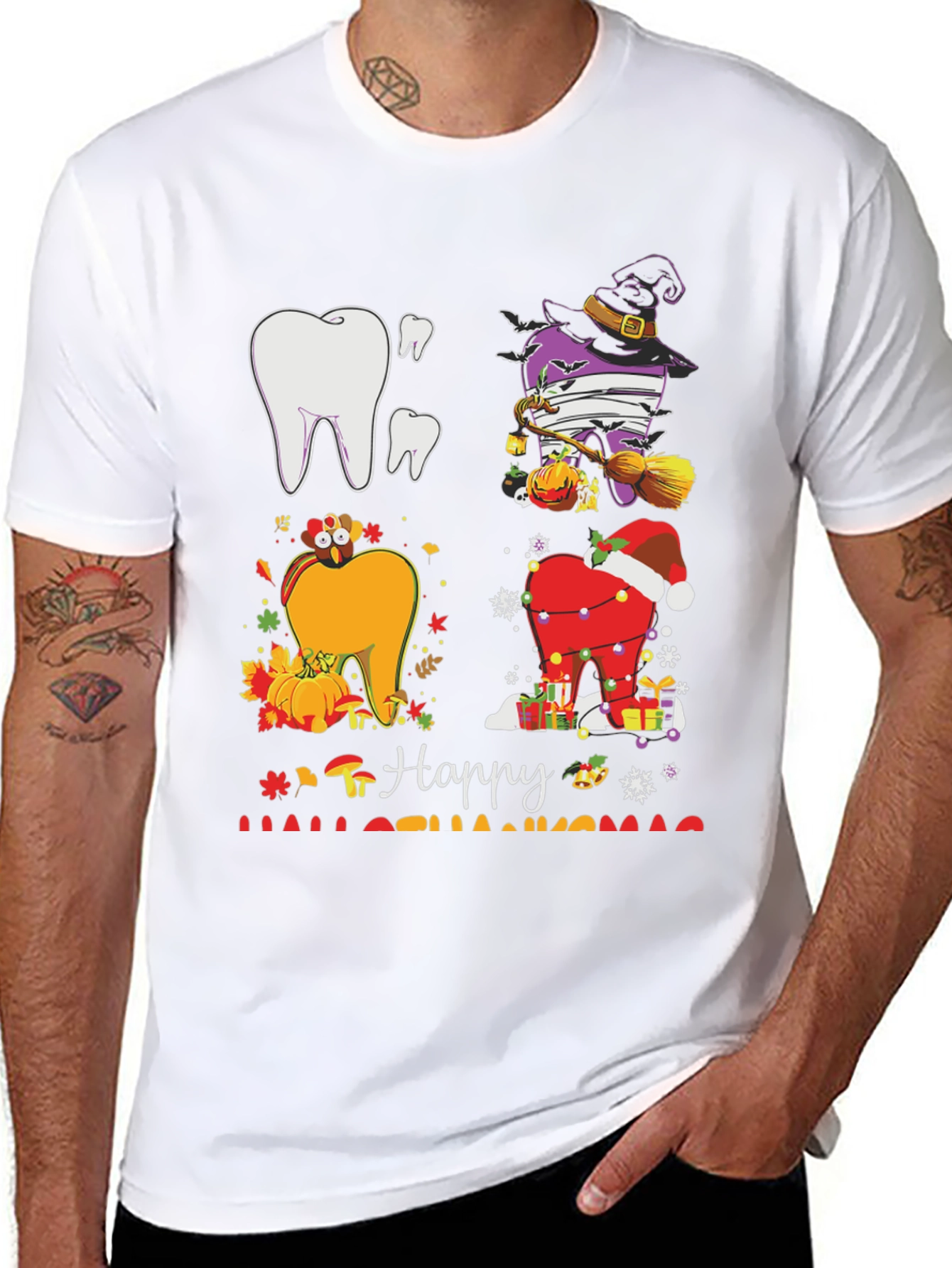Happy Holidays Dentist T-Shirt