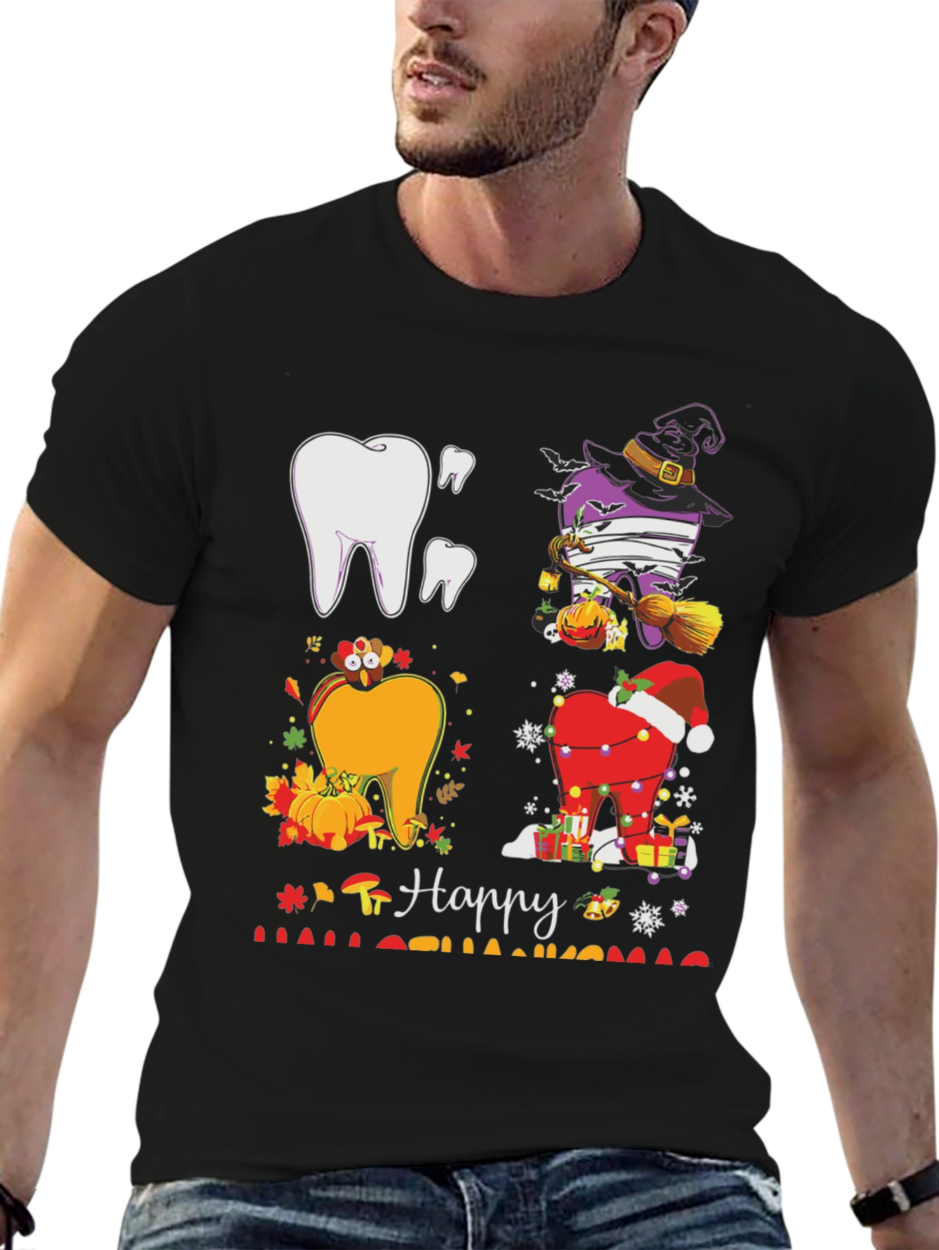 Happy Holidays Dentist T-Shirt