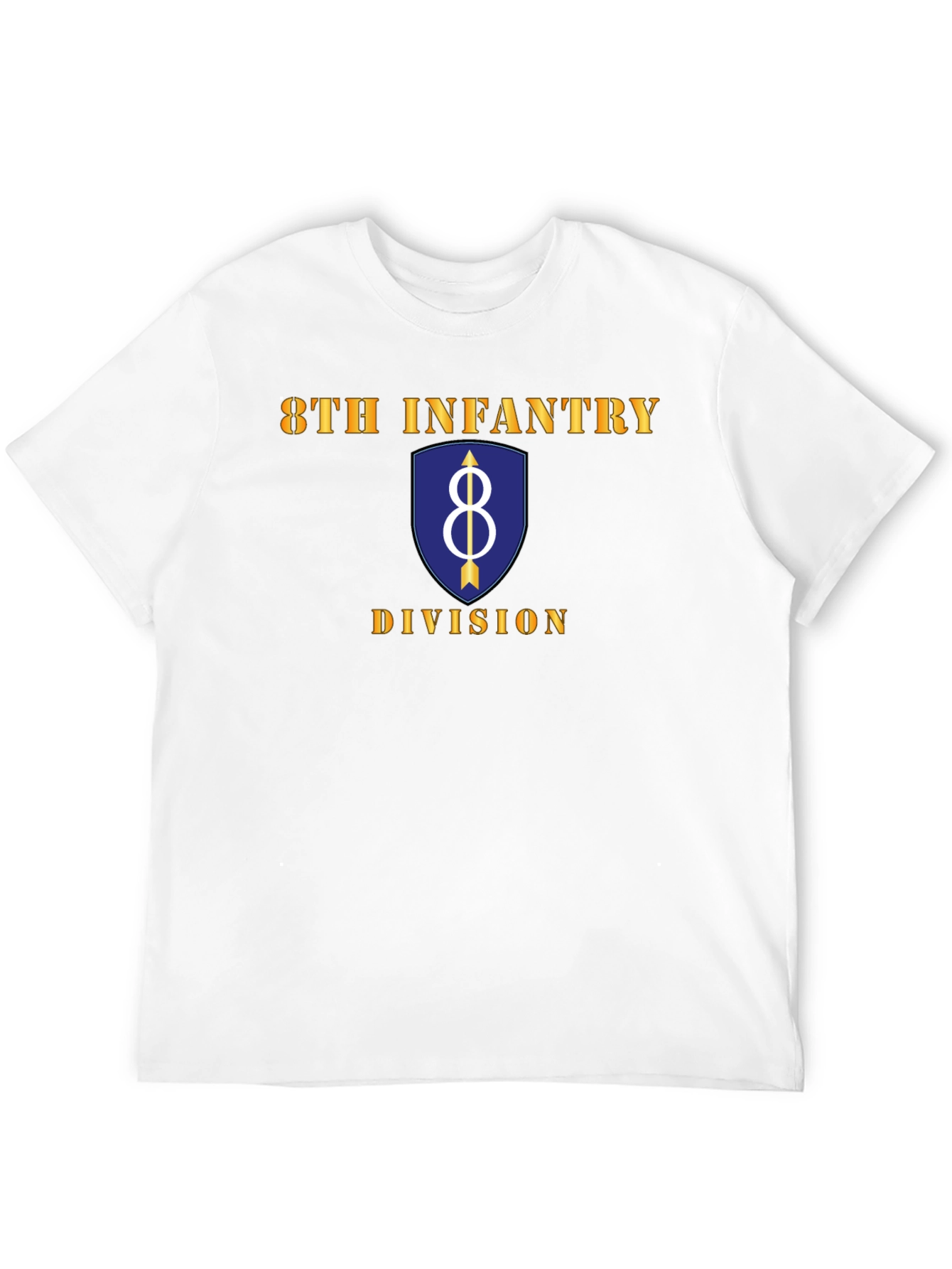 8th Infantry Division T-Shirt - Military Pride