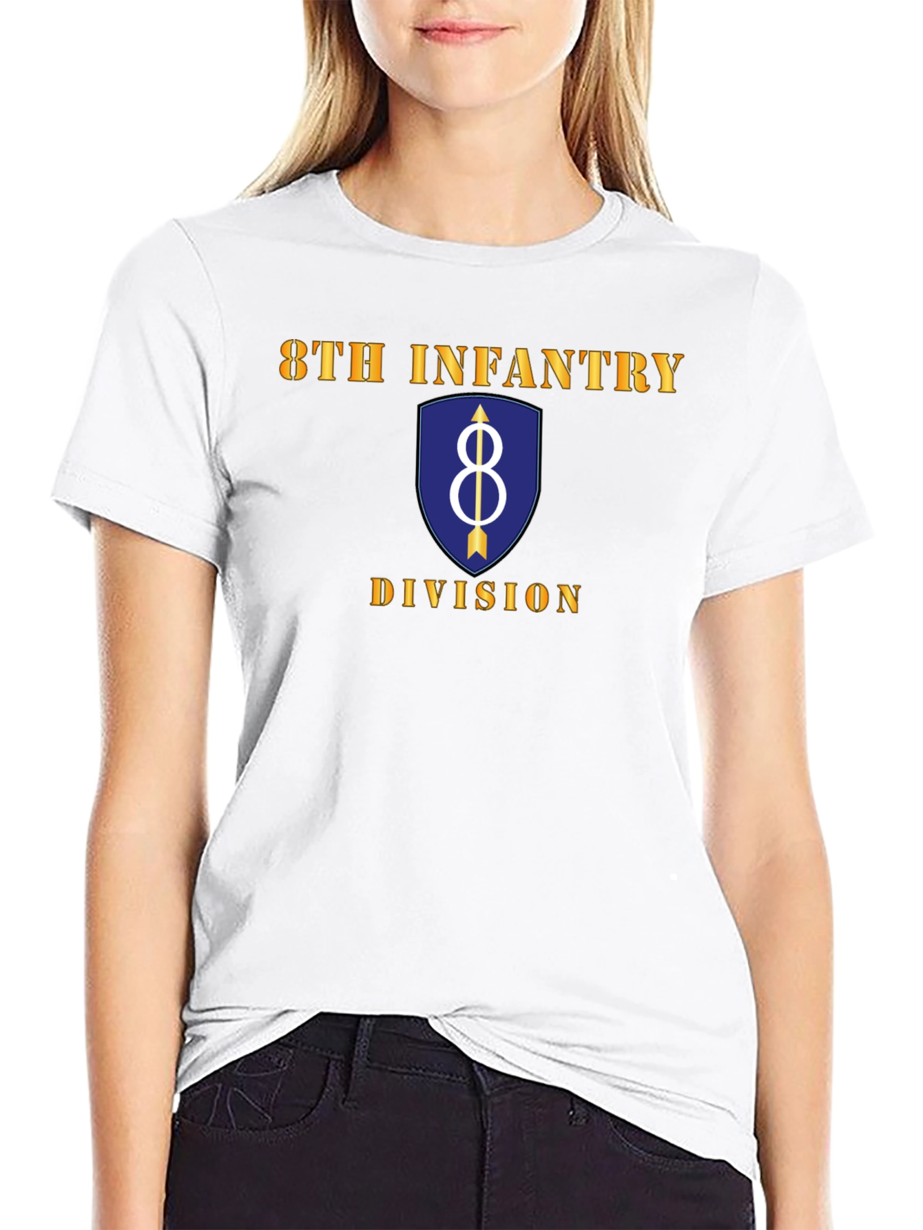 8th Infantry Division T-Shirt - Military Pride