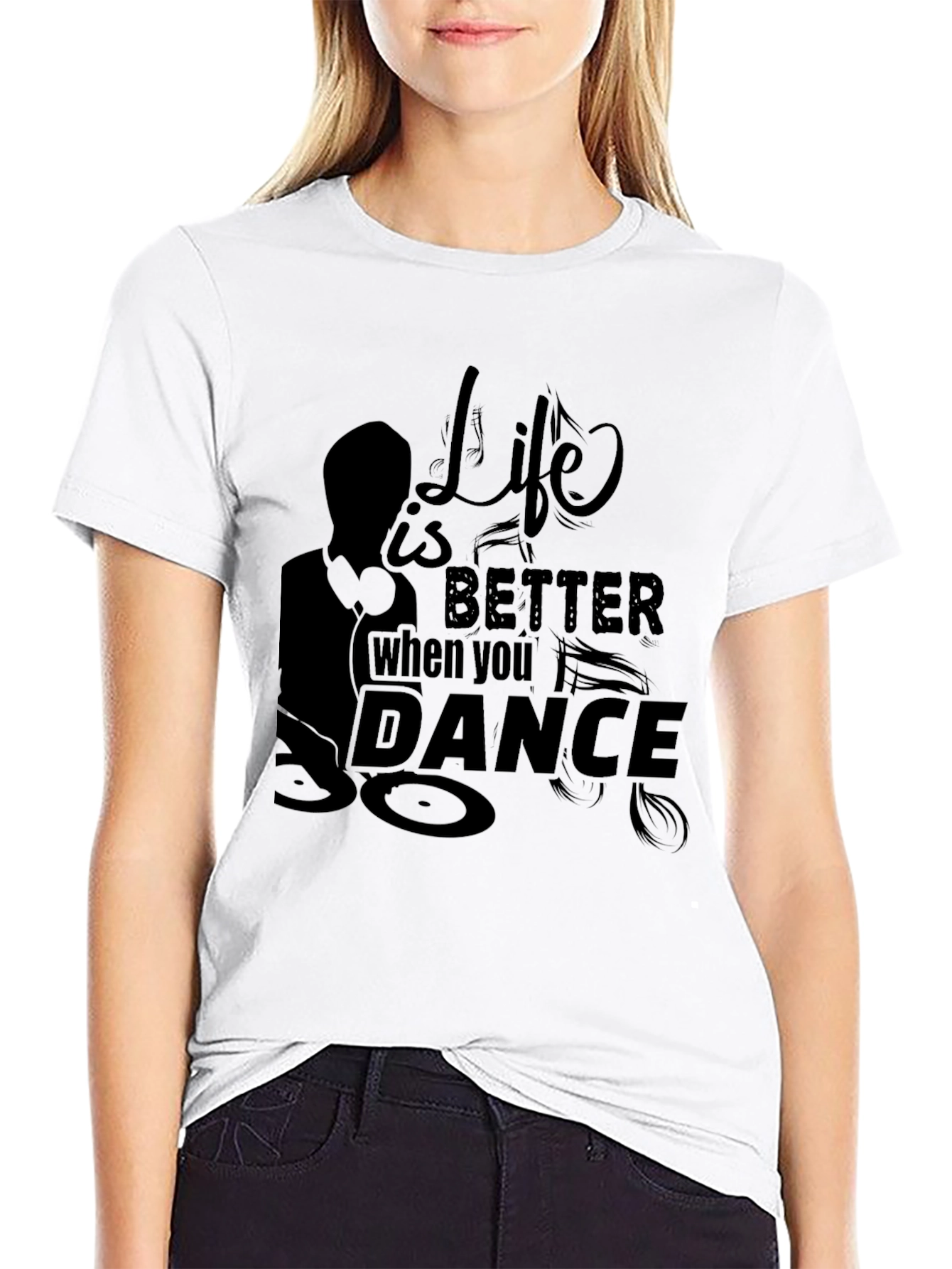 Life is Better When You Dance Black T-Shirt