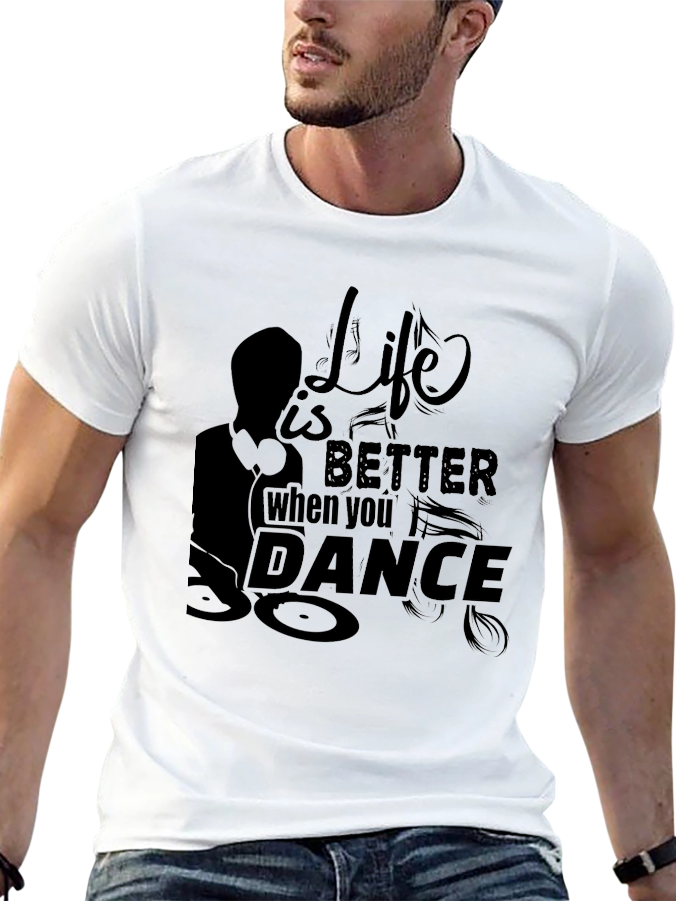 Life is Better When You Dance Black T-Shirt