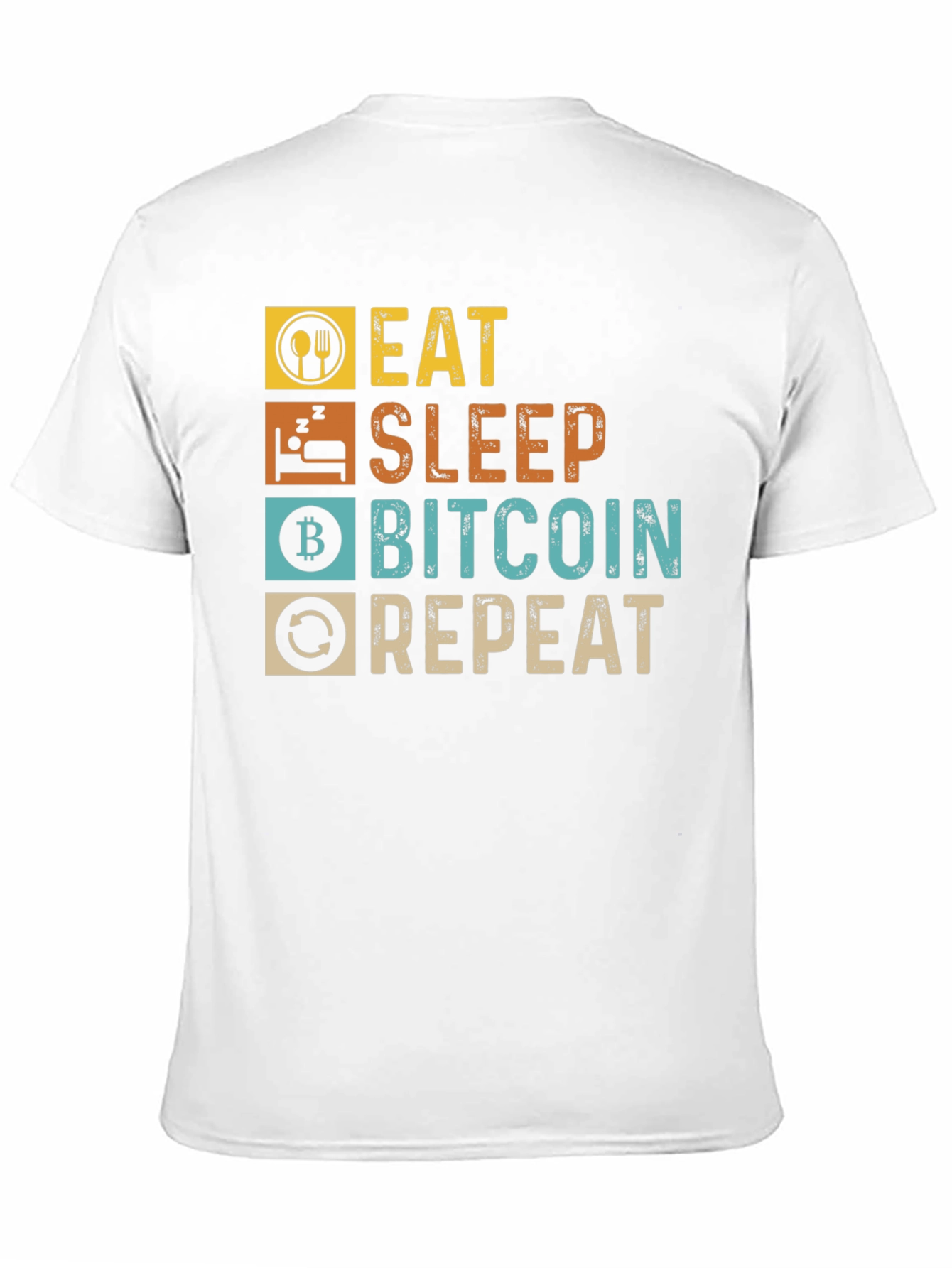 Eat Sleep Bitcoin Repeat T-Shirt