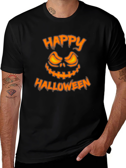 Happy Halloween Graphic Tee - Spooky Season Shirt