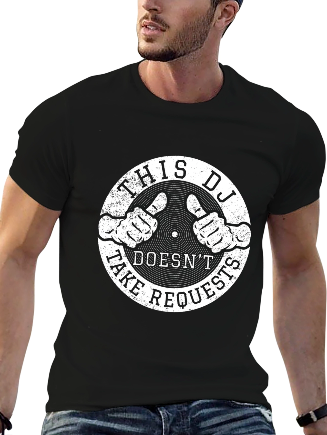 This DJ Doesnt Take Requests - Graphic T-Shirt